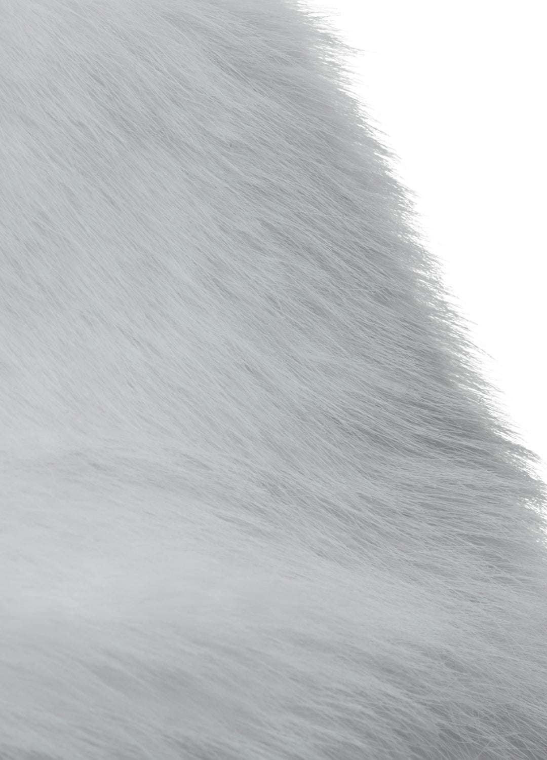 Good Fluff Faux Fur Long Fluffy Bucket Hat - White