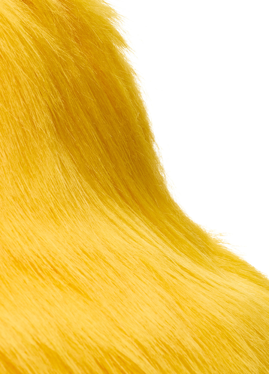 Good Fluff Faux Fur Long Fluffy Bucket Hat - Gold