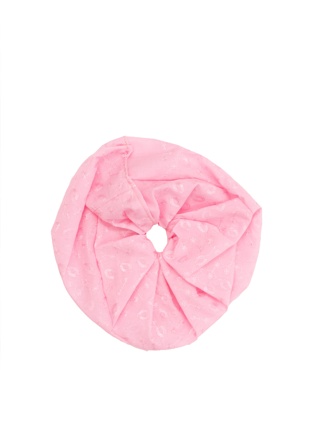 Delphi Eva Reworked Vintage Scrunchie - Candy Pink