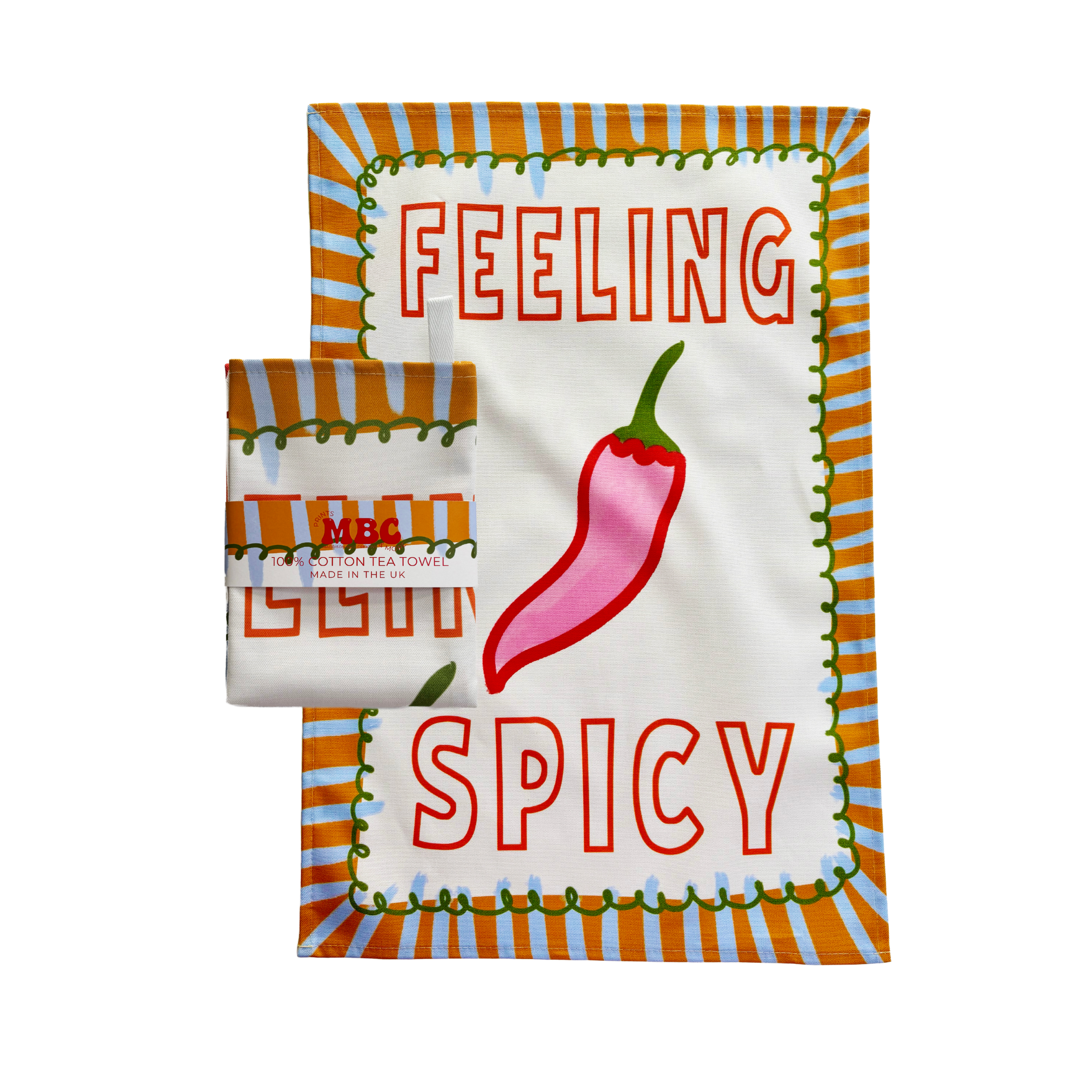 'Feeling Spicy' Tea Towel