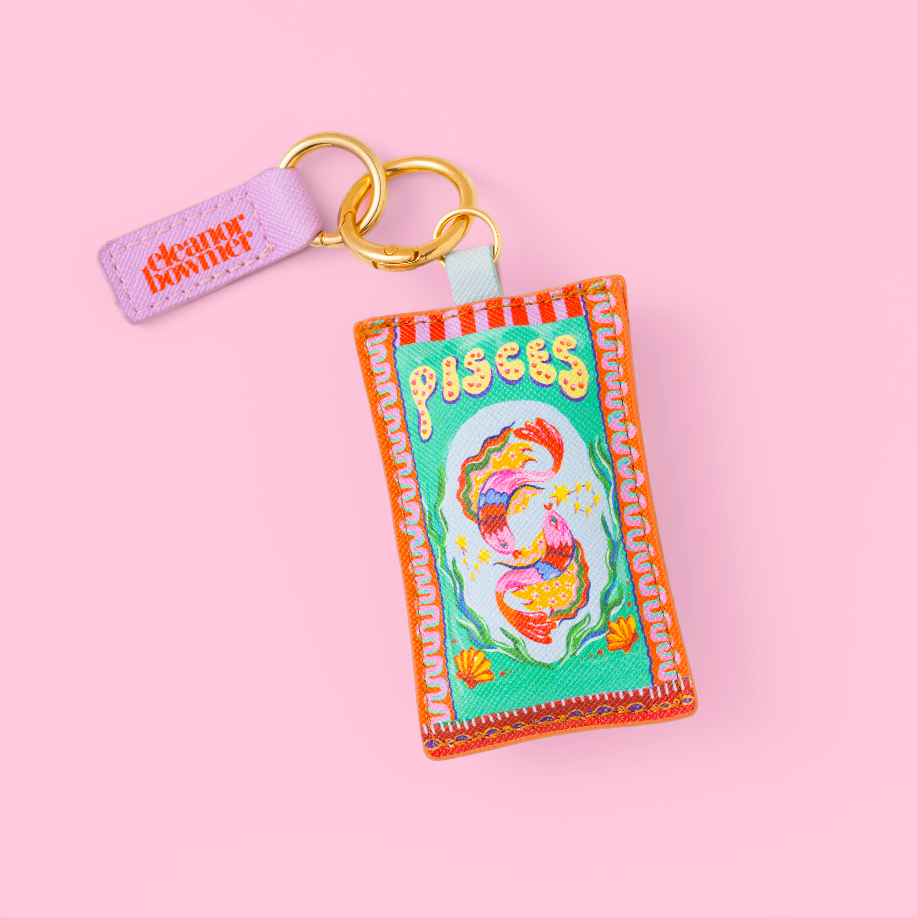 Eleanor Bowmer Zodiac Keyring - Pisces