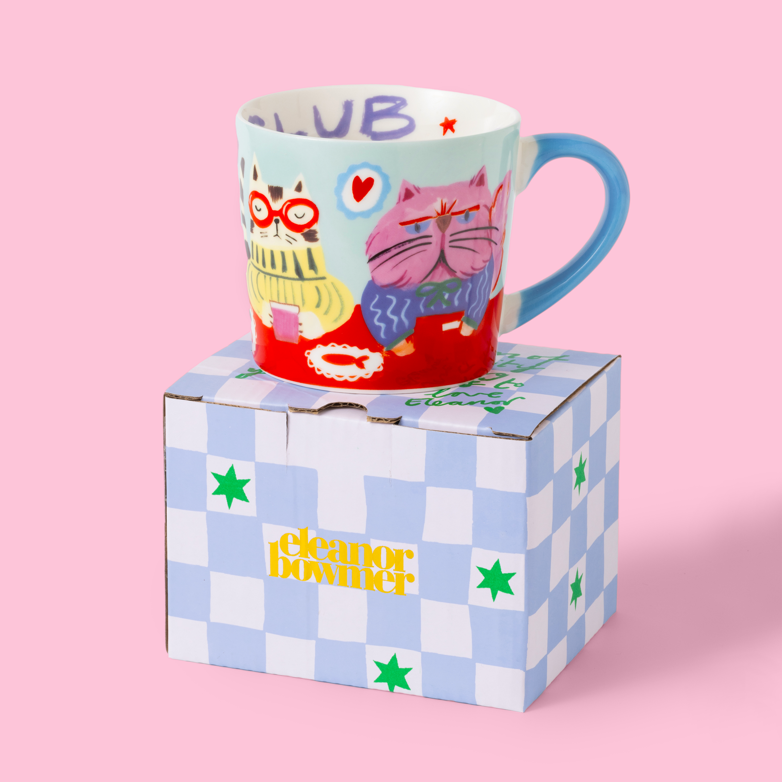 Eleanor Bowmer Mug - Cool Cat Club