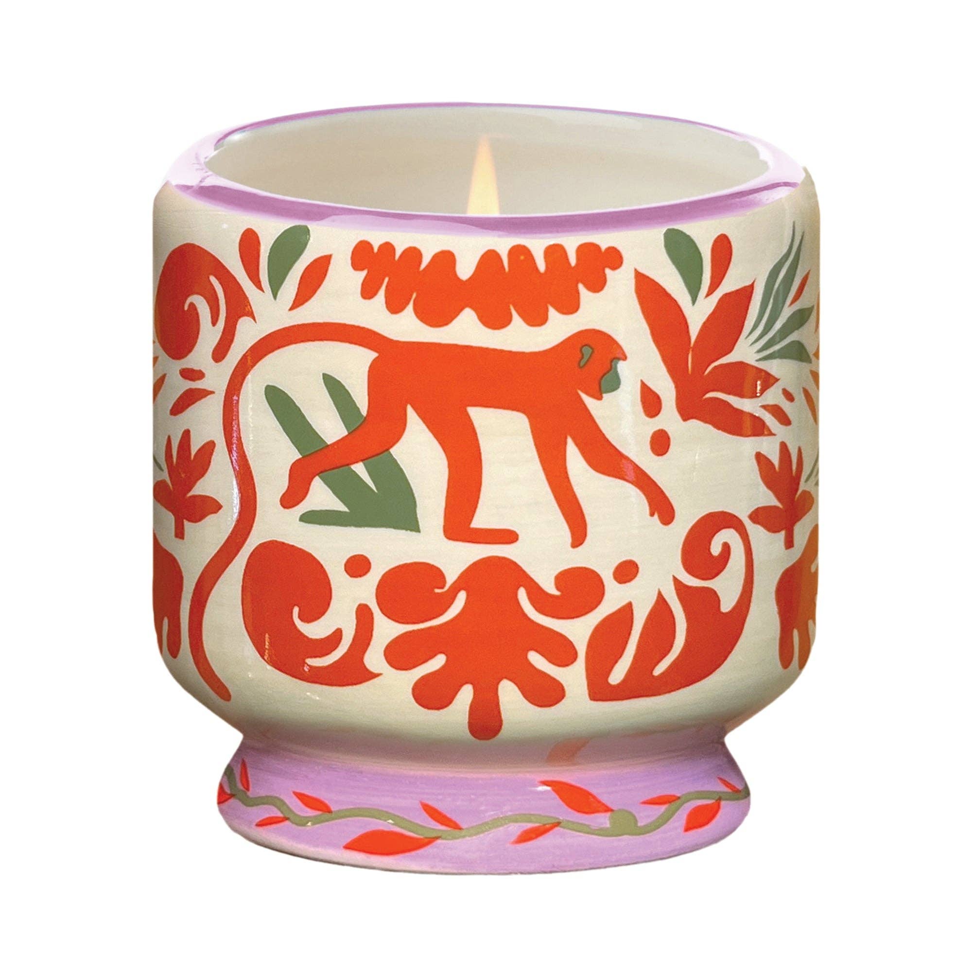 Ceramic Candle - Coconut & Amber