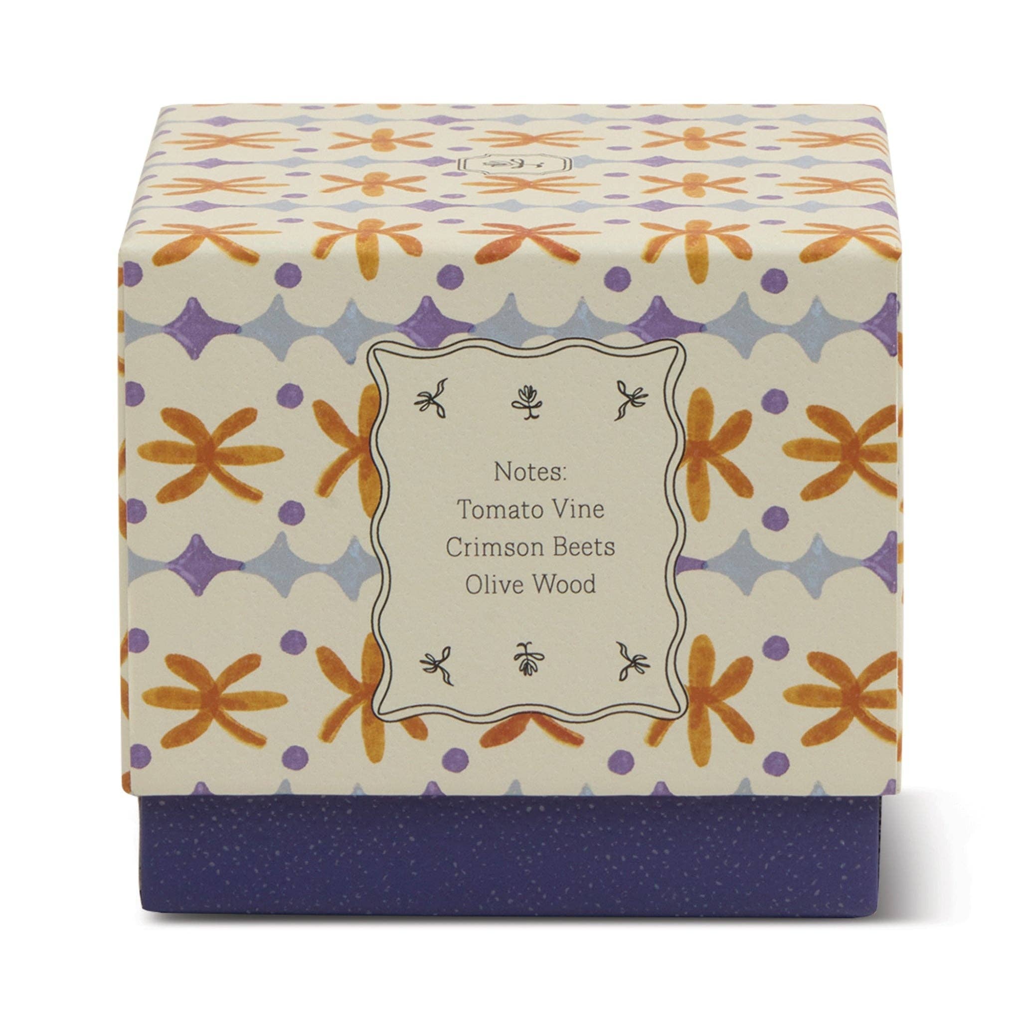 Paddywax Garden & Grove Soy Wax Tulip Glass Candle
