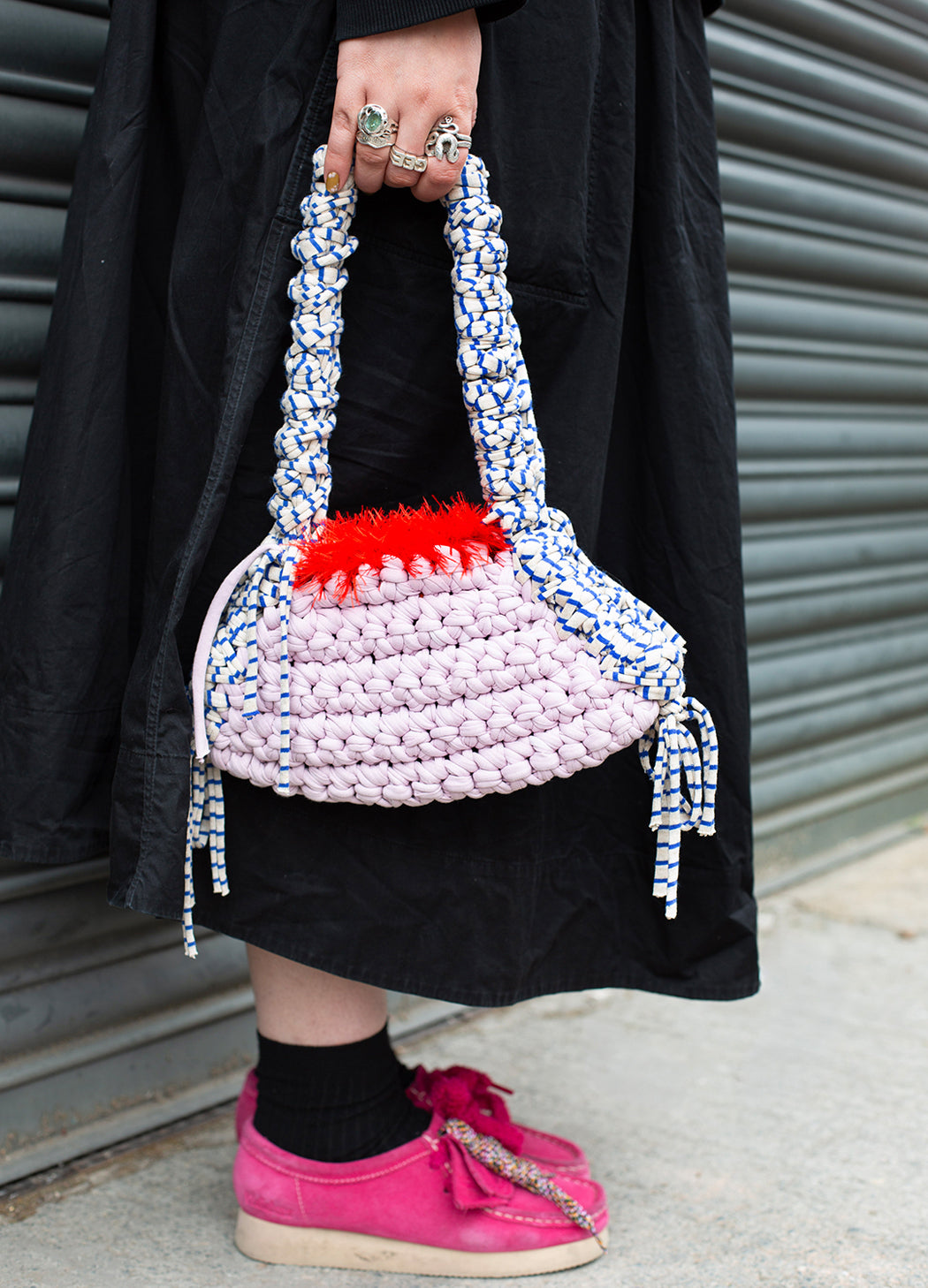 Sloe Mosey Maggie Bag - Pink & Blue