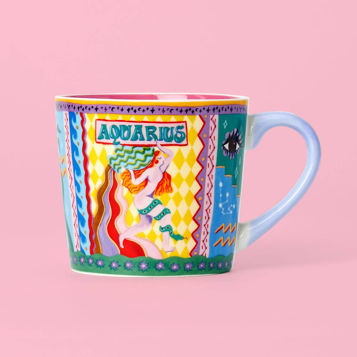 Eleanor Bowmer Zodiac Mug - Aquarius