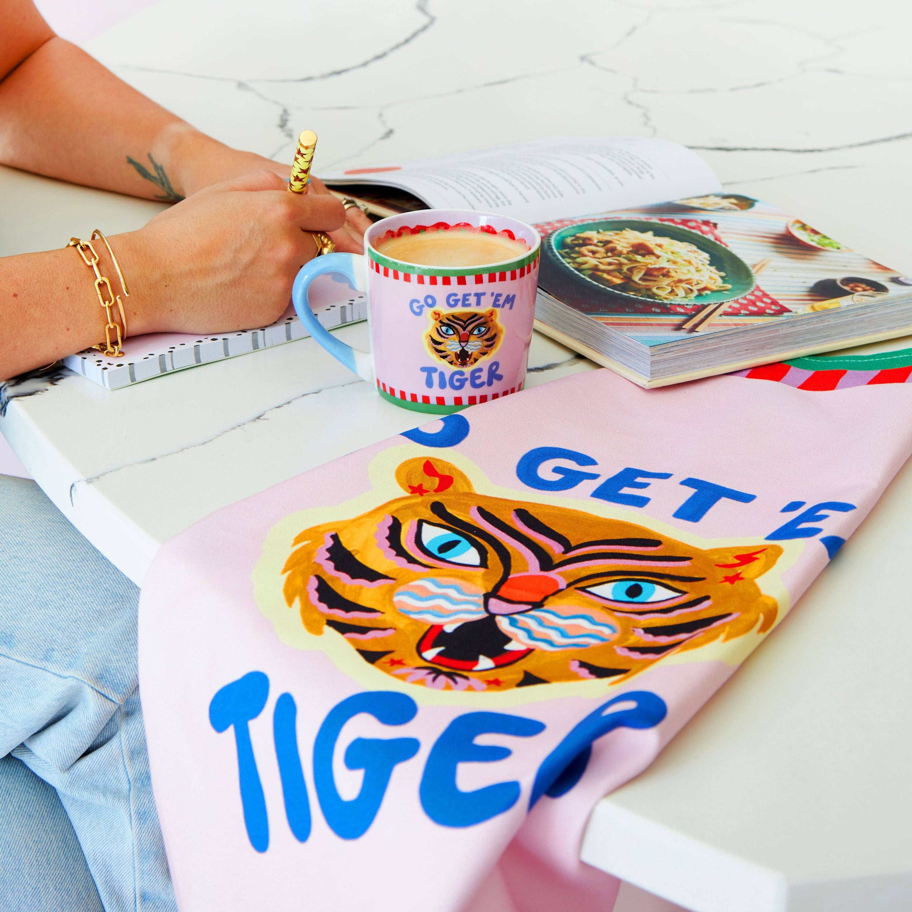 Eleanor Bowmer - Go Get 'Em Tiger Mug