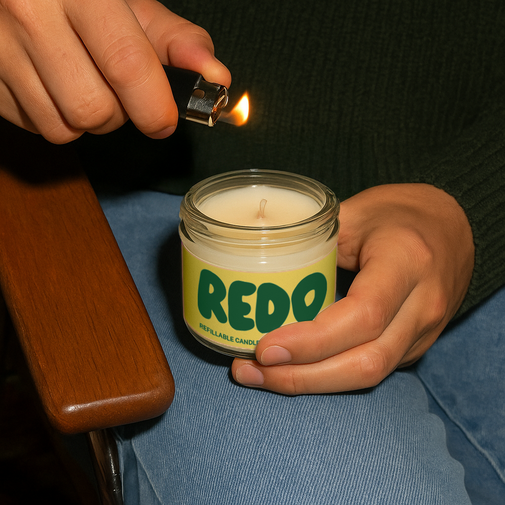 Redo Candle Co. Rose, Damson, Patchouli