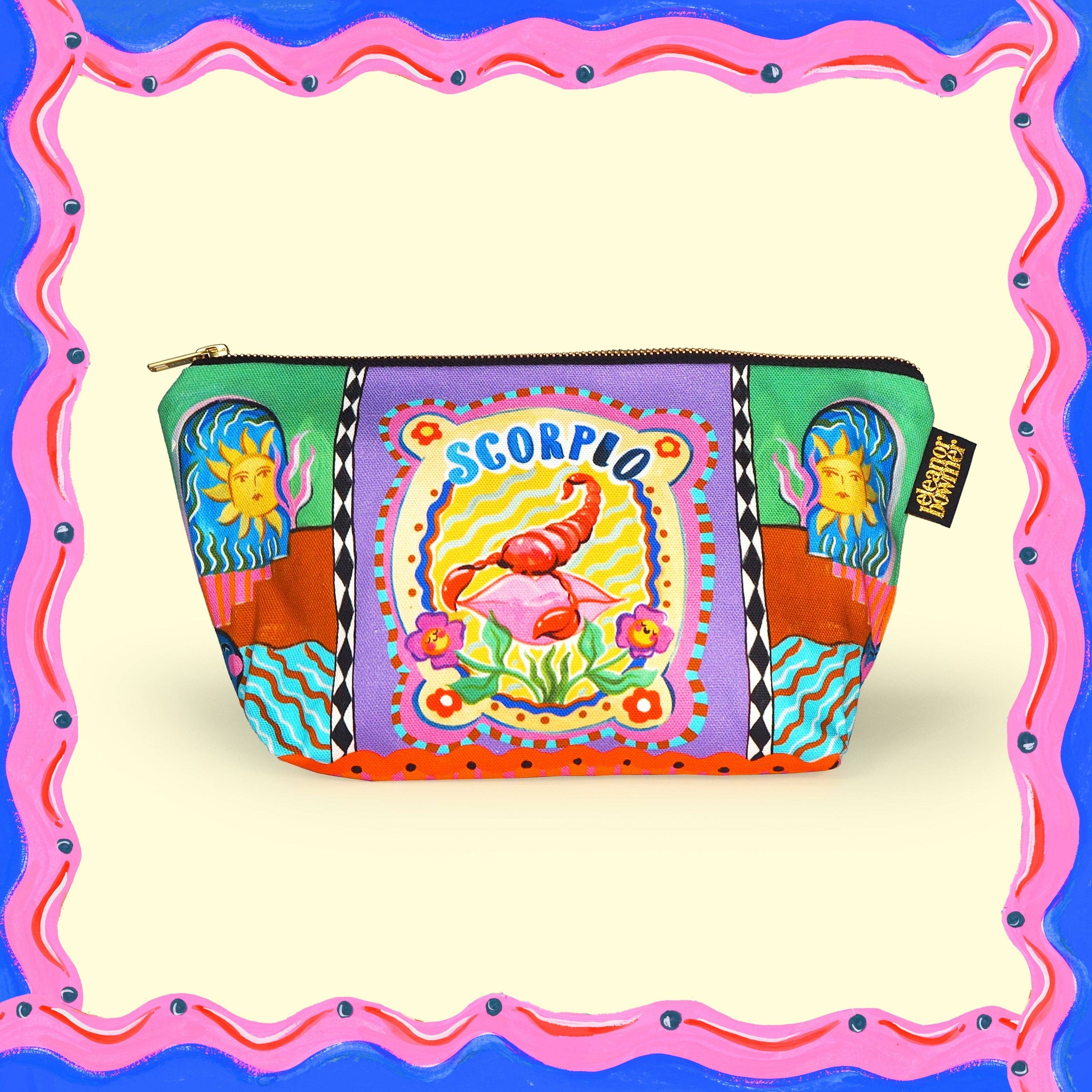 Eleanor Bowmer Zodiac Zip Bag - Scorpio