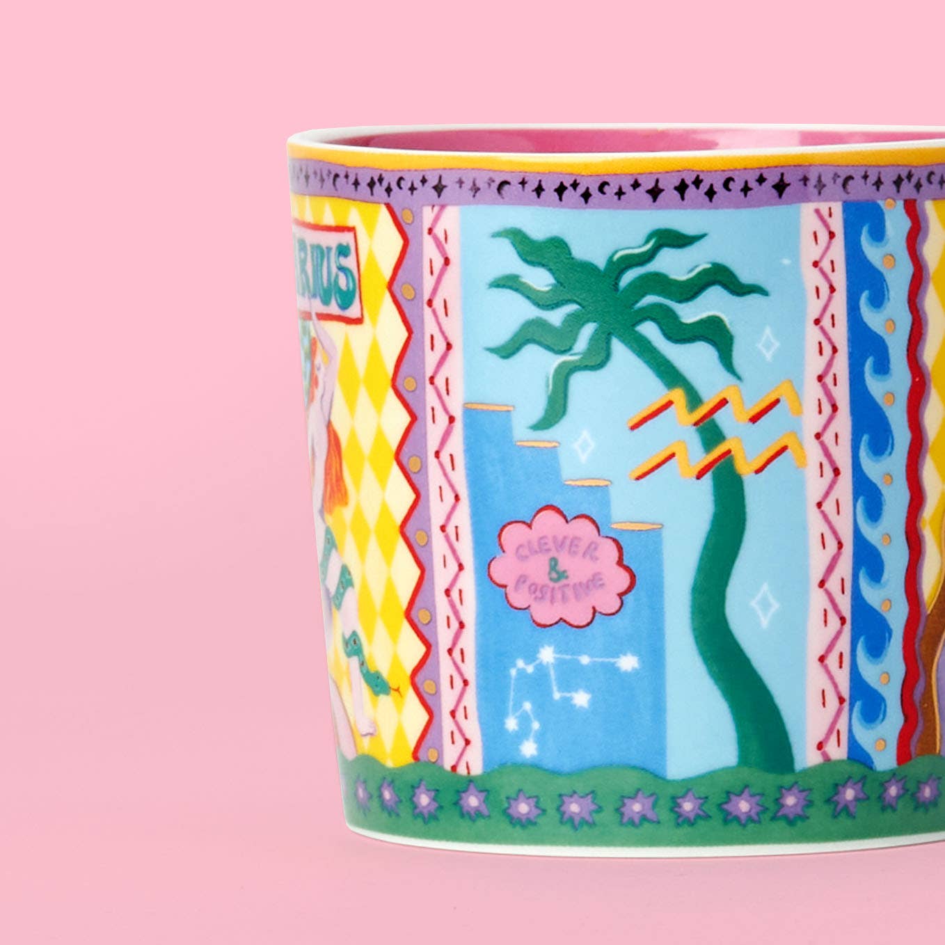 Eleanor Bowmer Zodiac Mug - Aquarius