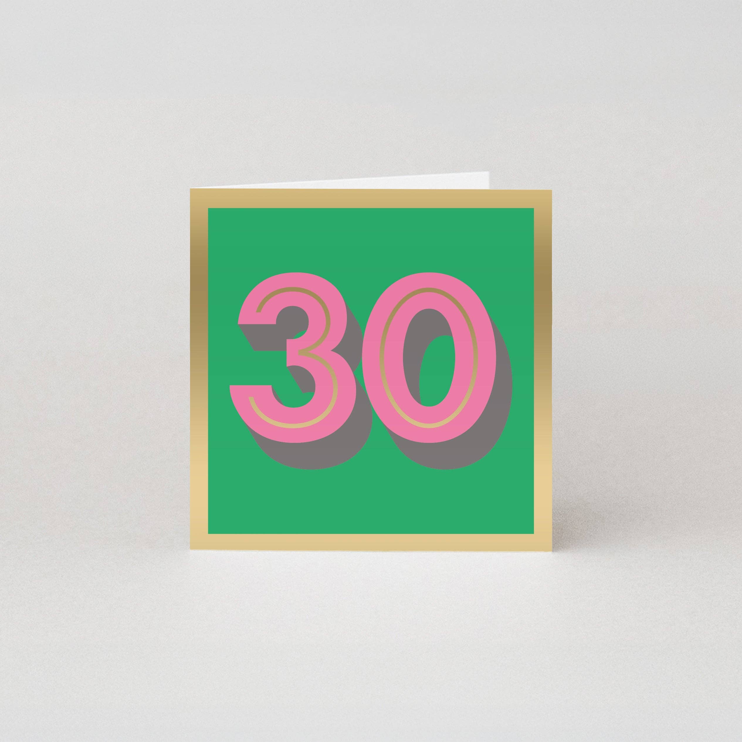 30th Birthday Card