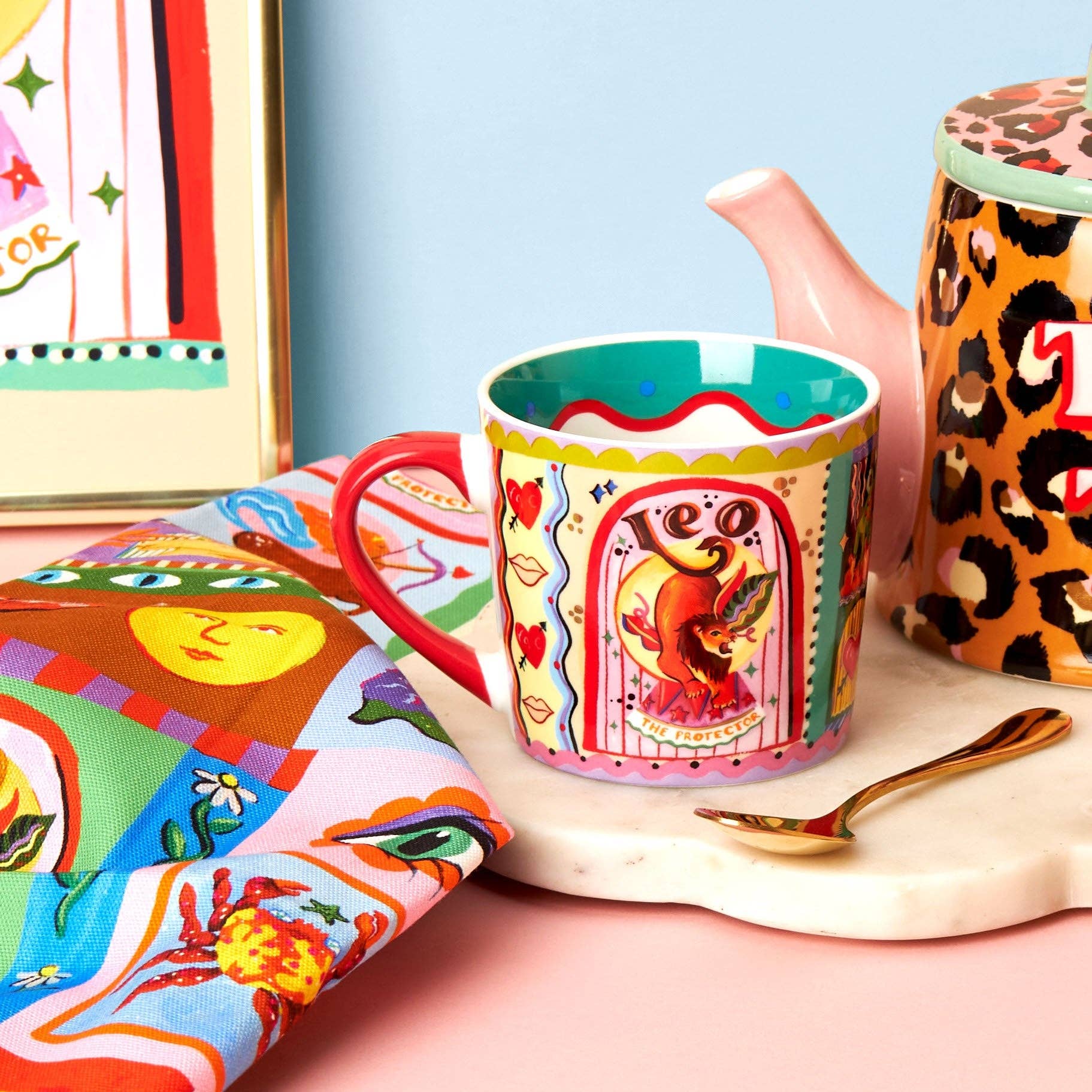 Eleanor Bowmer Zodiac Mug - Leo