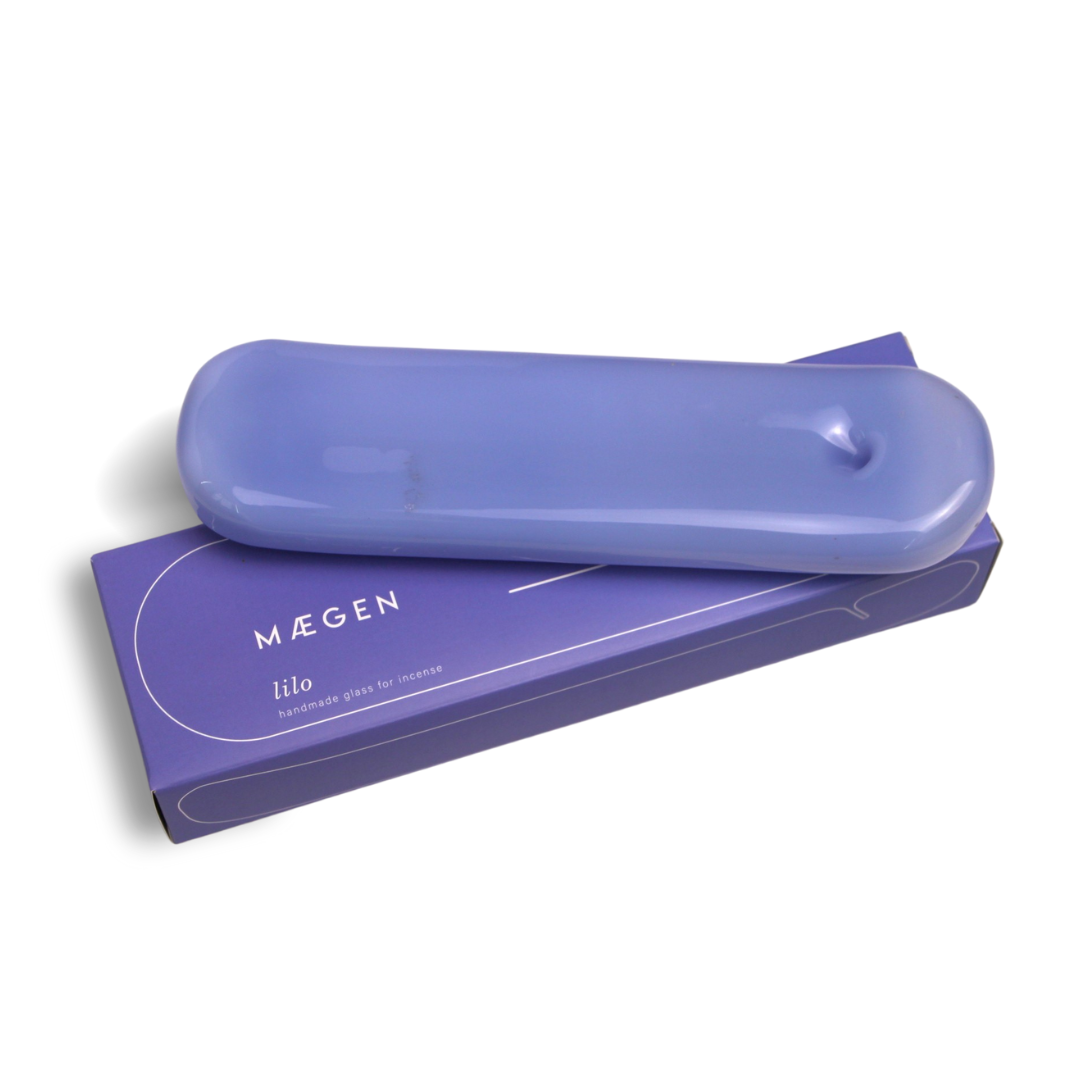 Maegen Lilo Incense Holders - Milky Blue