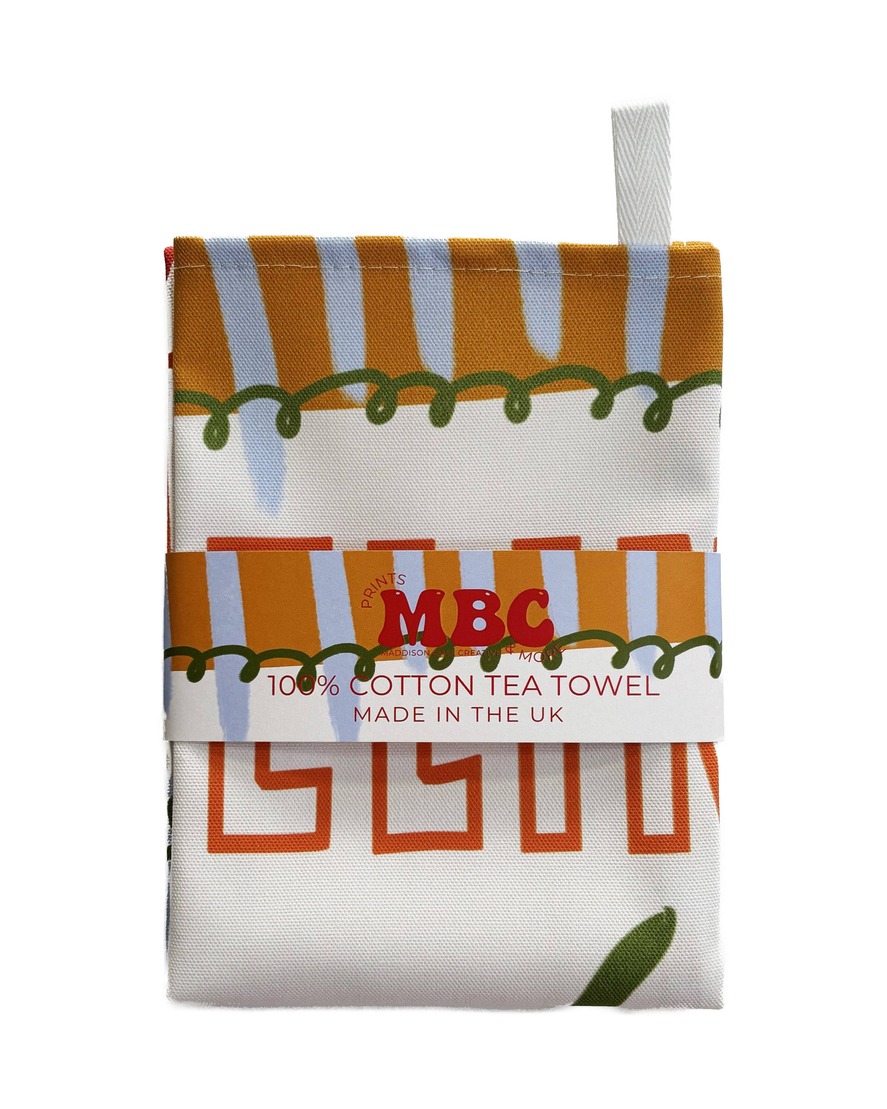 'Feeling Spicy' Tea Towel