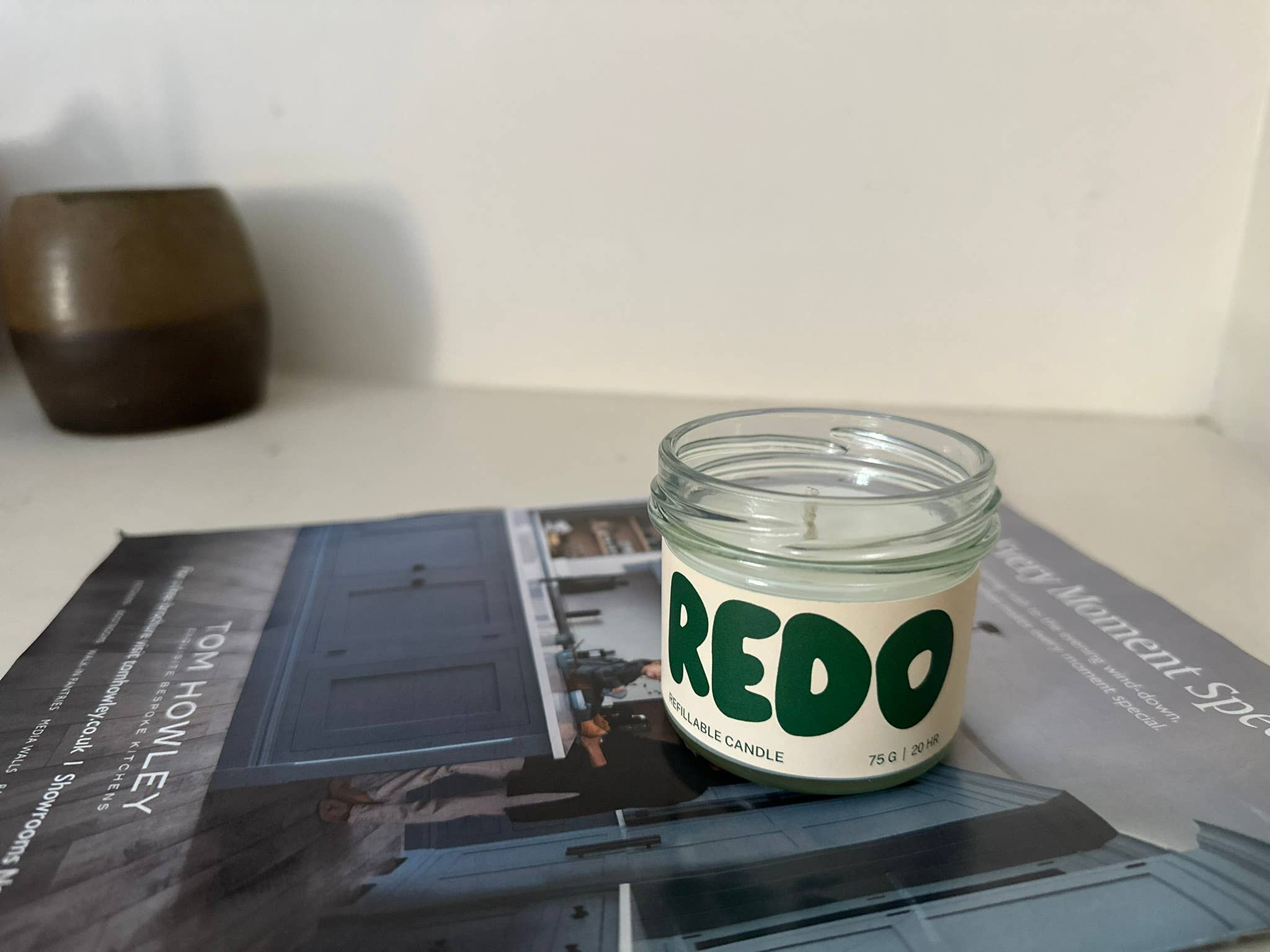 Redo Candle Co. Jasmine, Bergamot, Neroli