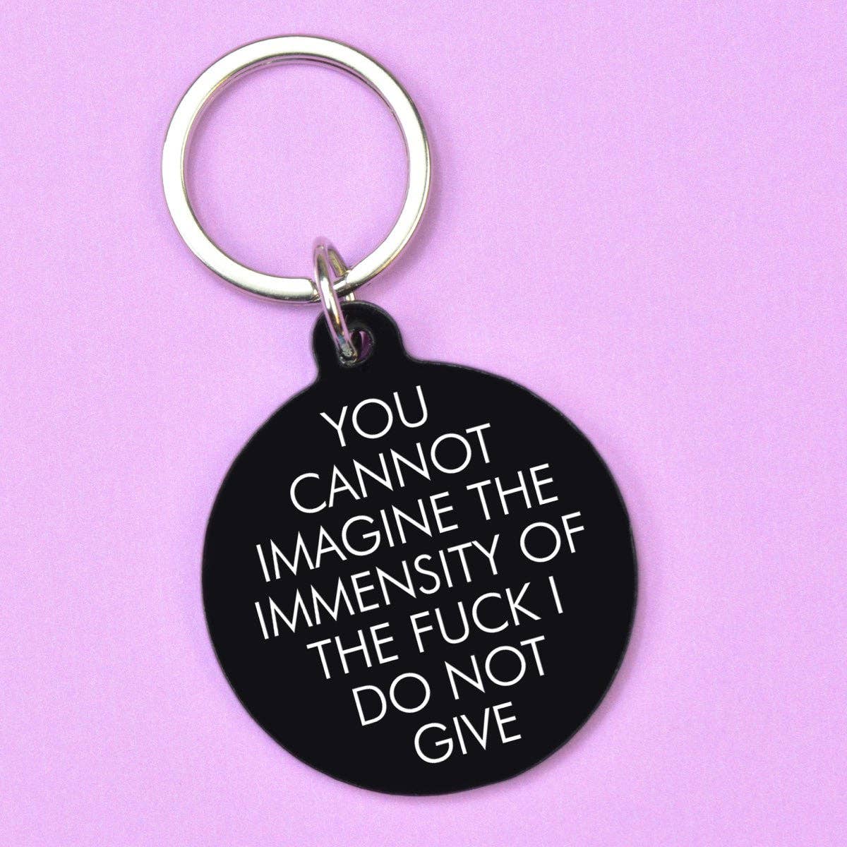 'You Cannot Imagine the Immensity' Keytag