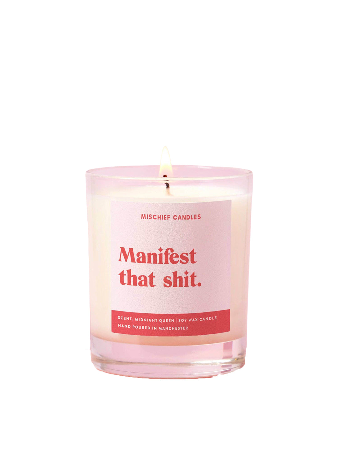 'Manifest That Shit' Scented Soy Wax Candle