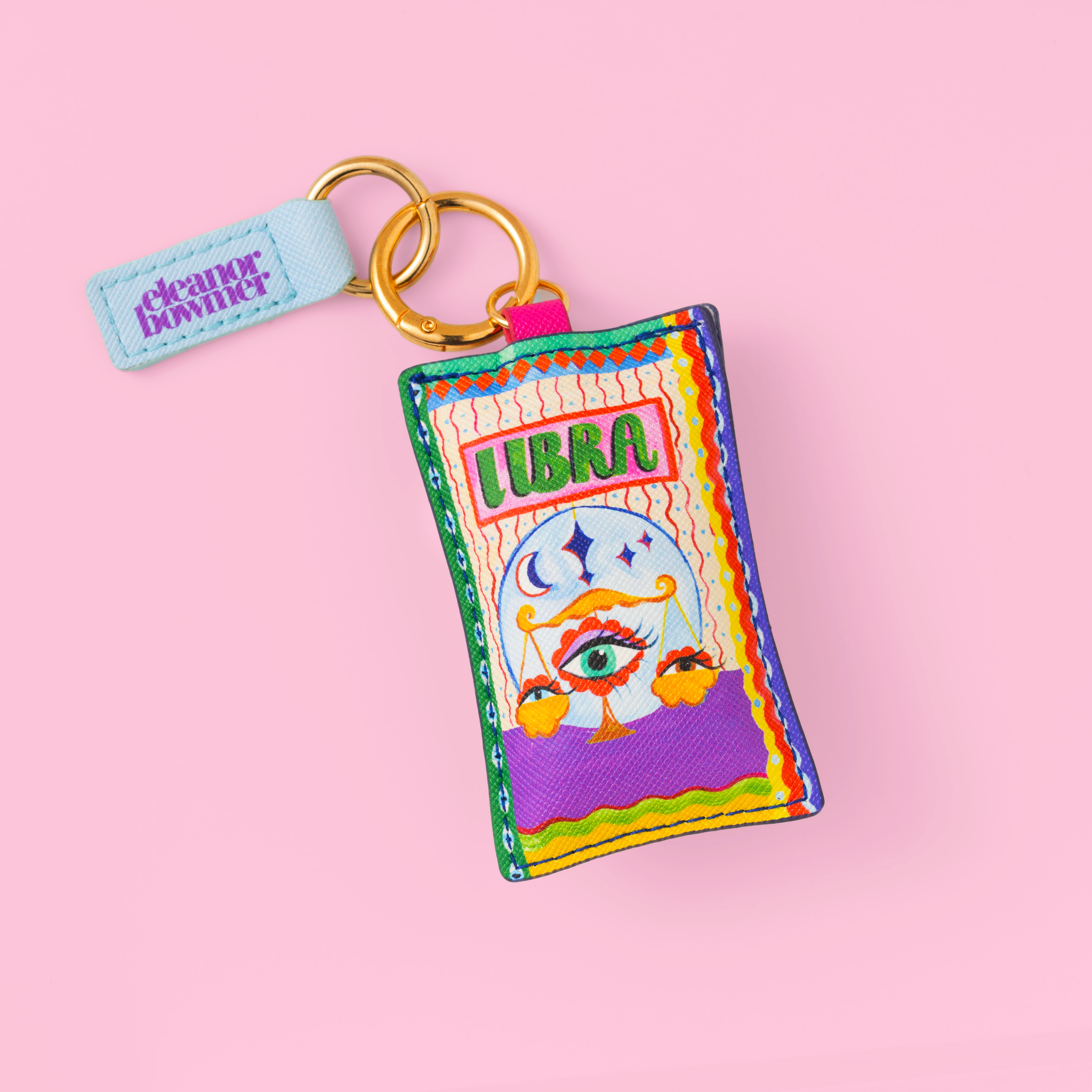 Eleanor Bowmer Zodiac Keyring - Libra