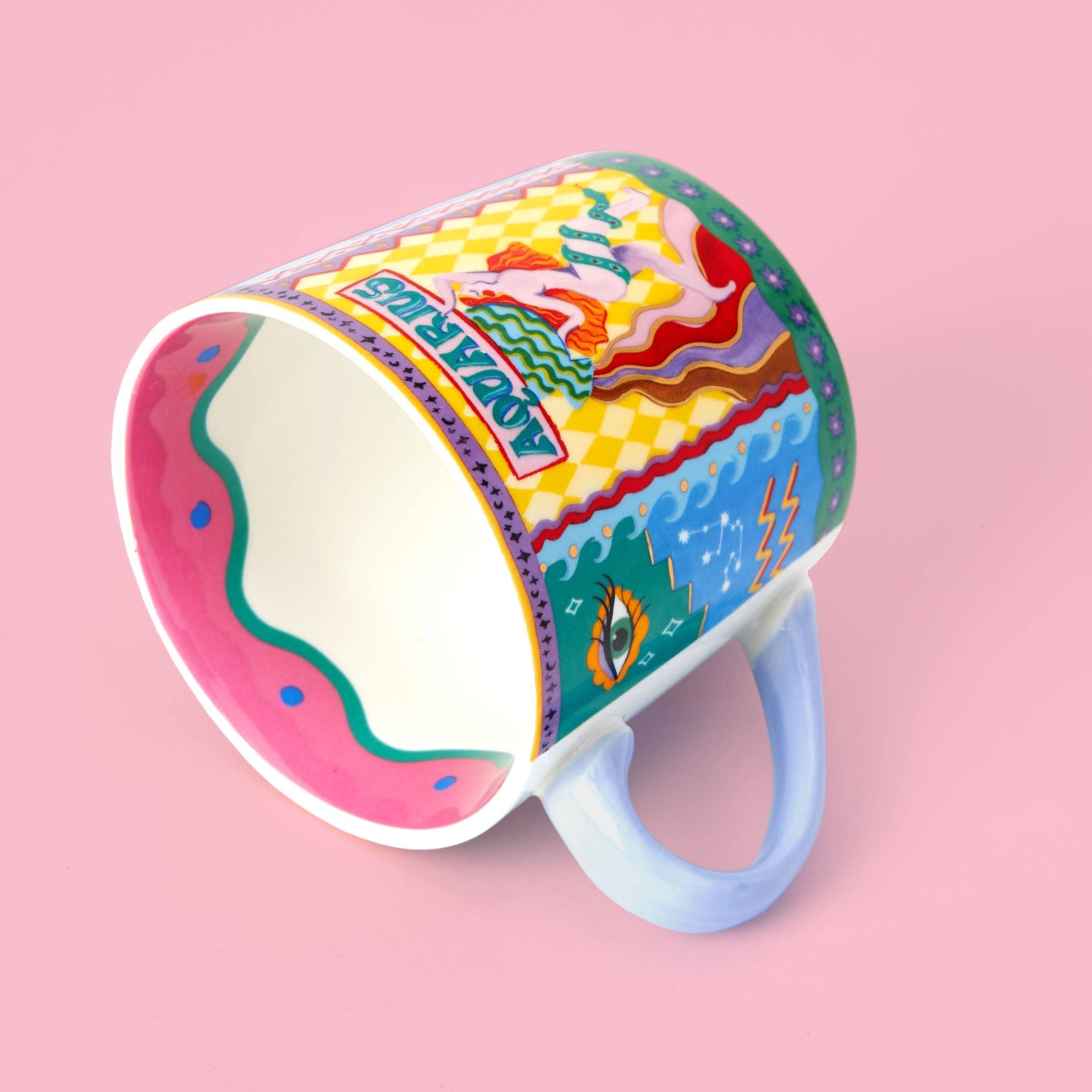 Eleanor Bowmer Zodiac Mug - Aquarius