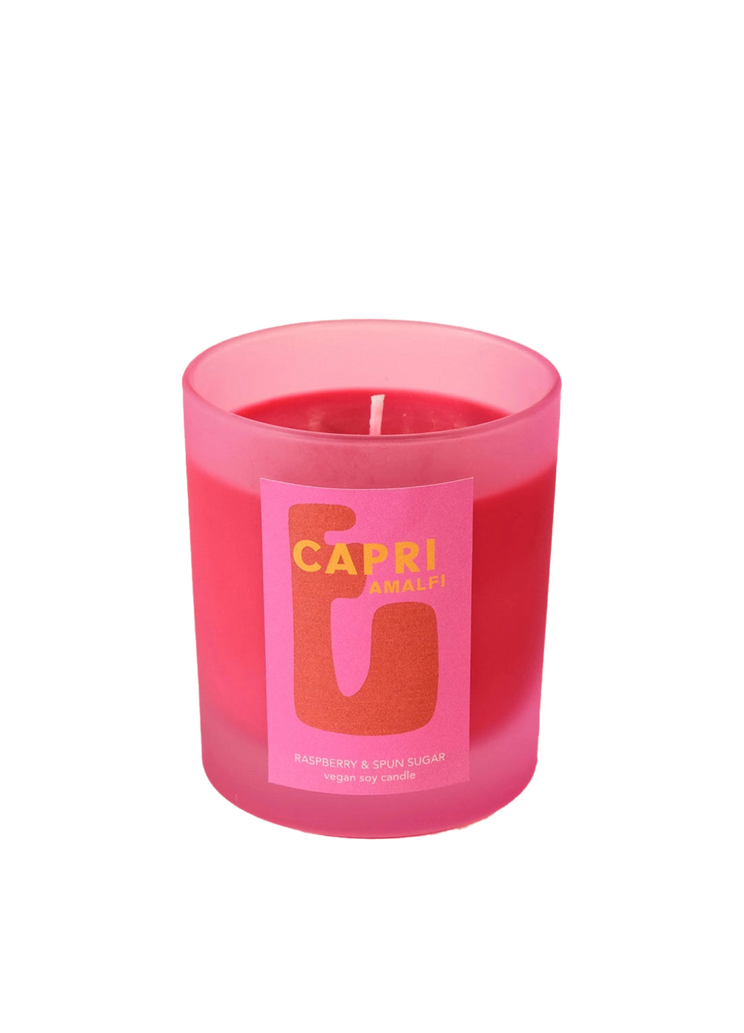 'Raspberry & Spun Sugar Capri Vacay' Candle