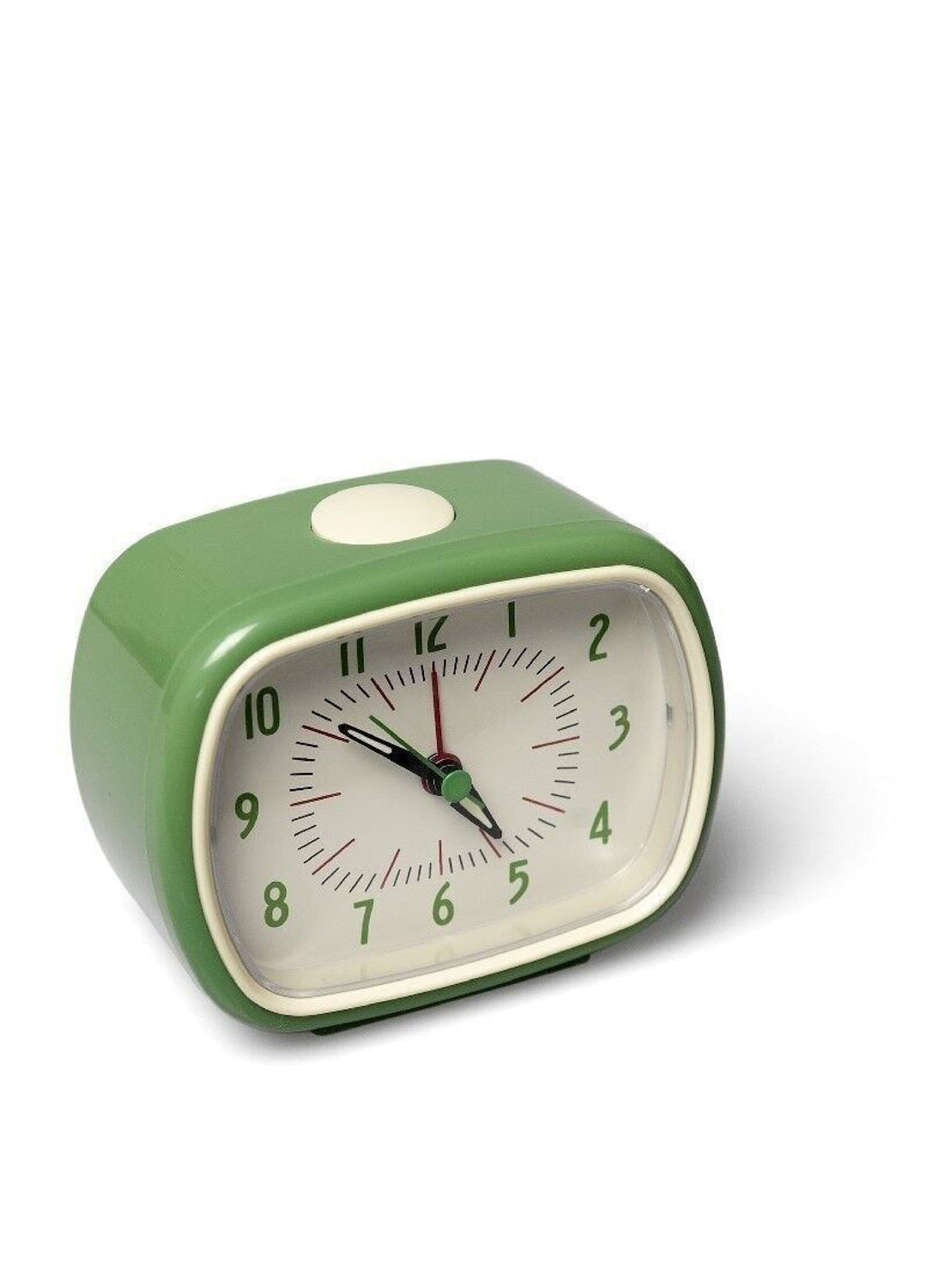 Retro Alarm Clock - Green