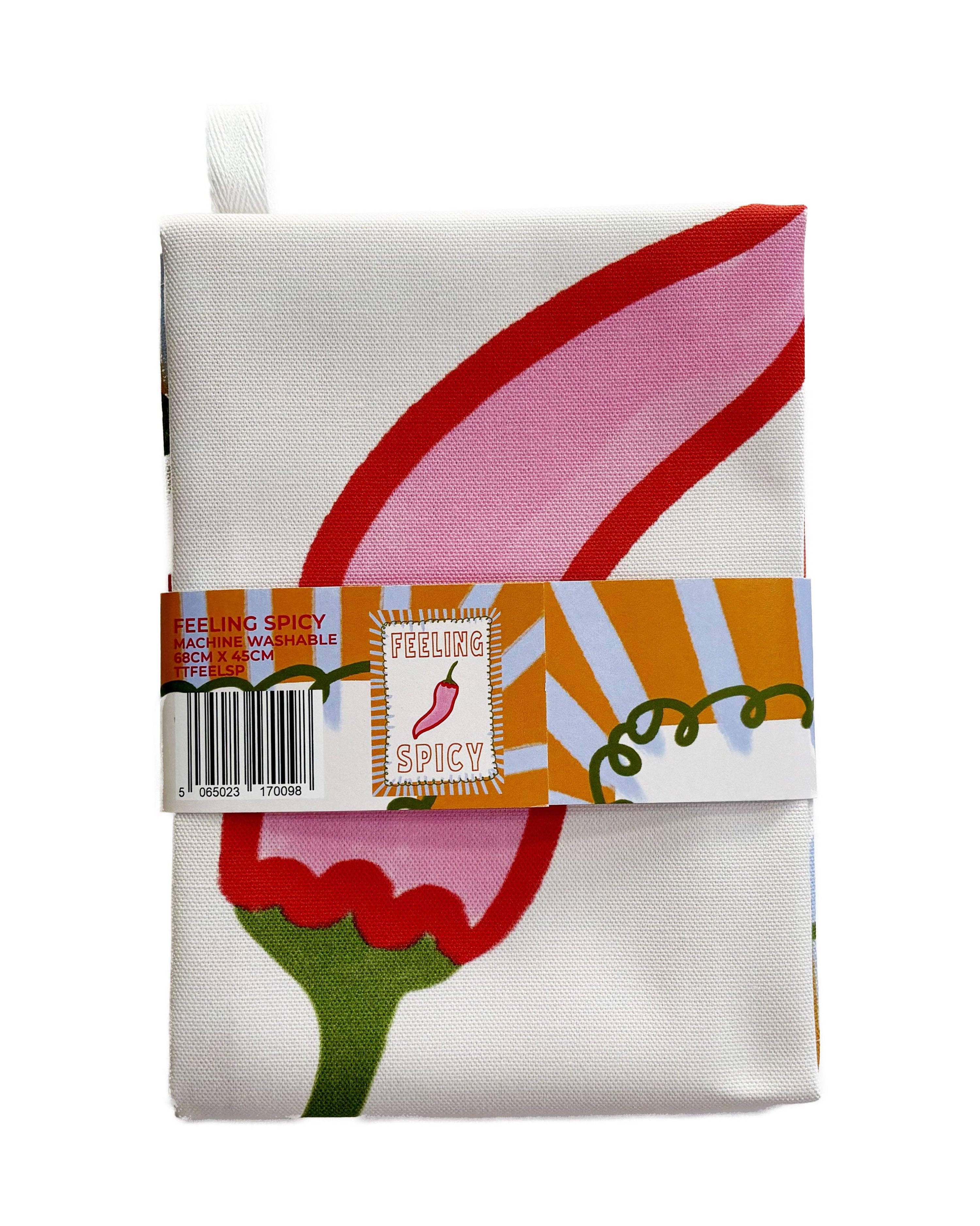 'Feeling Spicy' Tea Towel