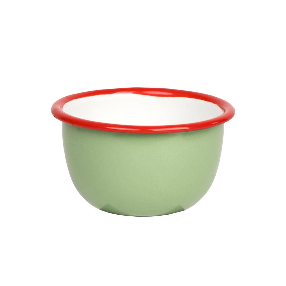 Bon Appetit Olive Enamel Bowl