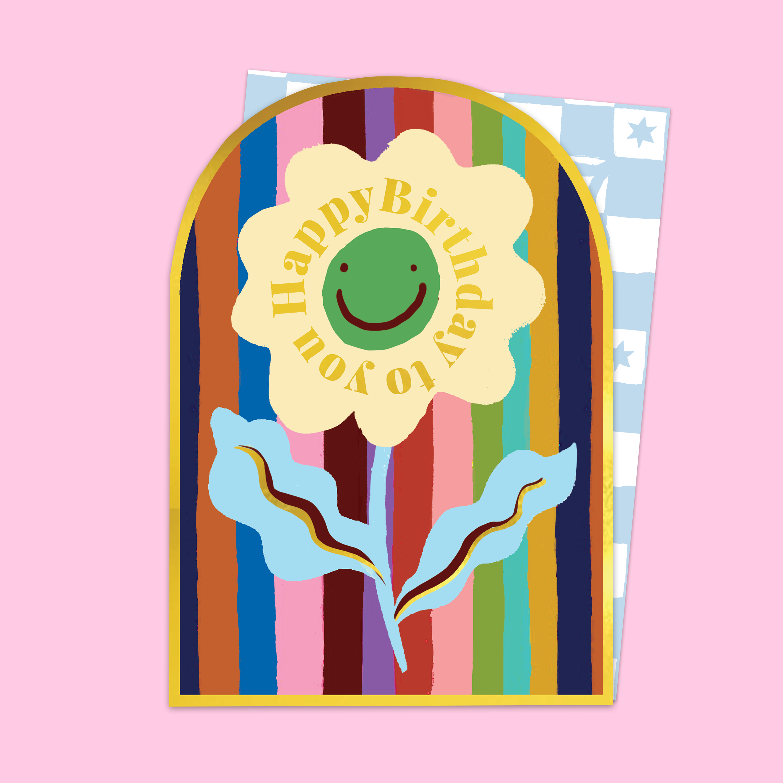 Happy Birthday To You Arched Card