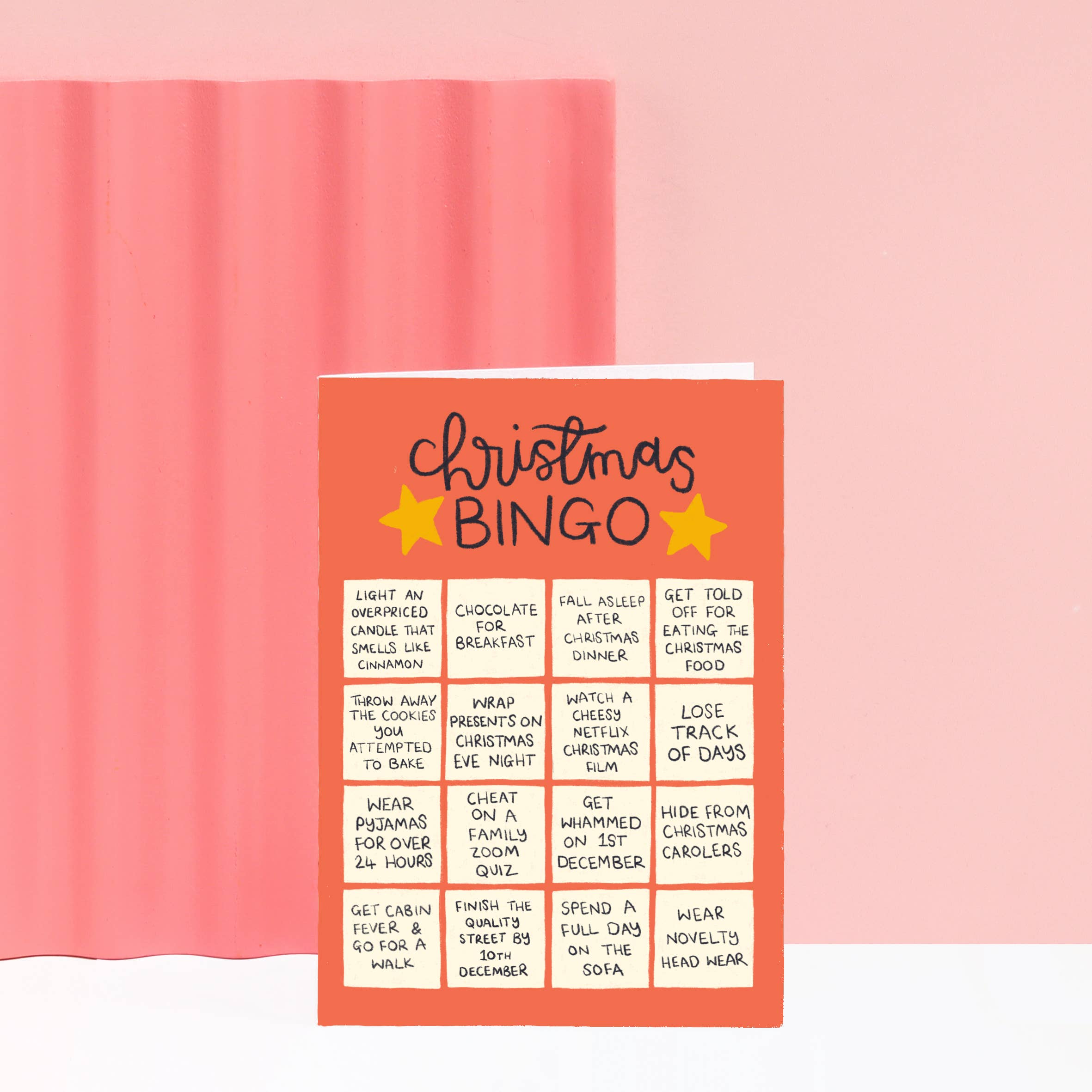 Christmas Bingo - Christmas Card