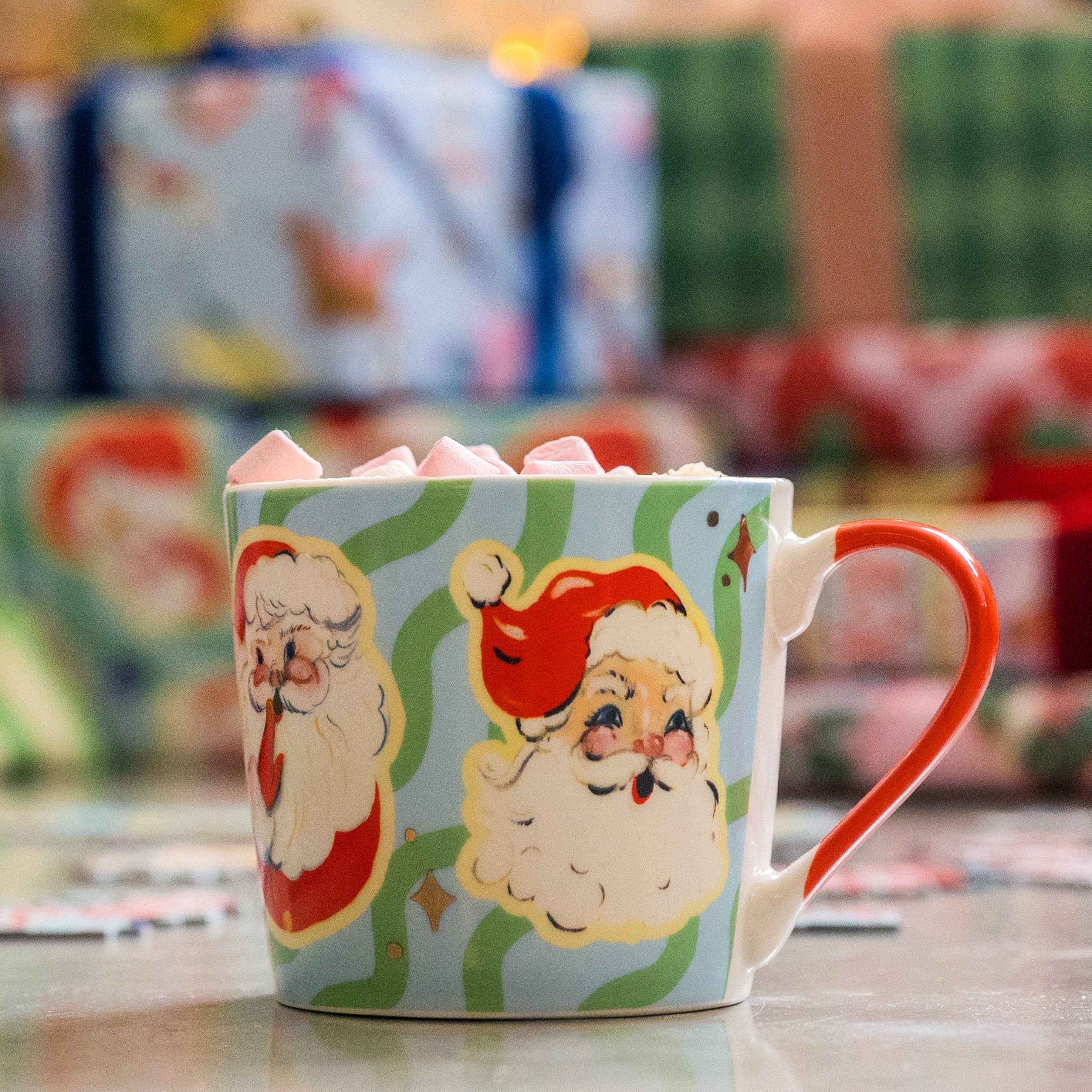 Eleanor Bowmer Mug - Retro Santa