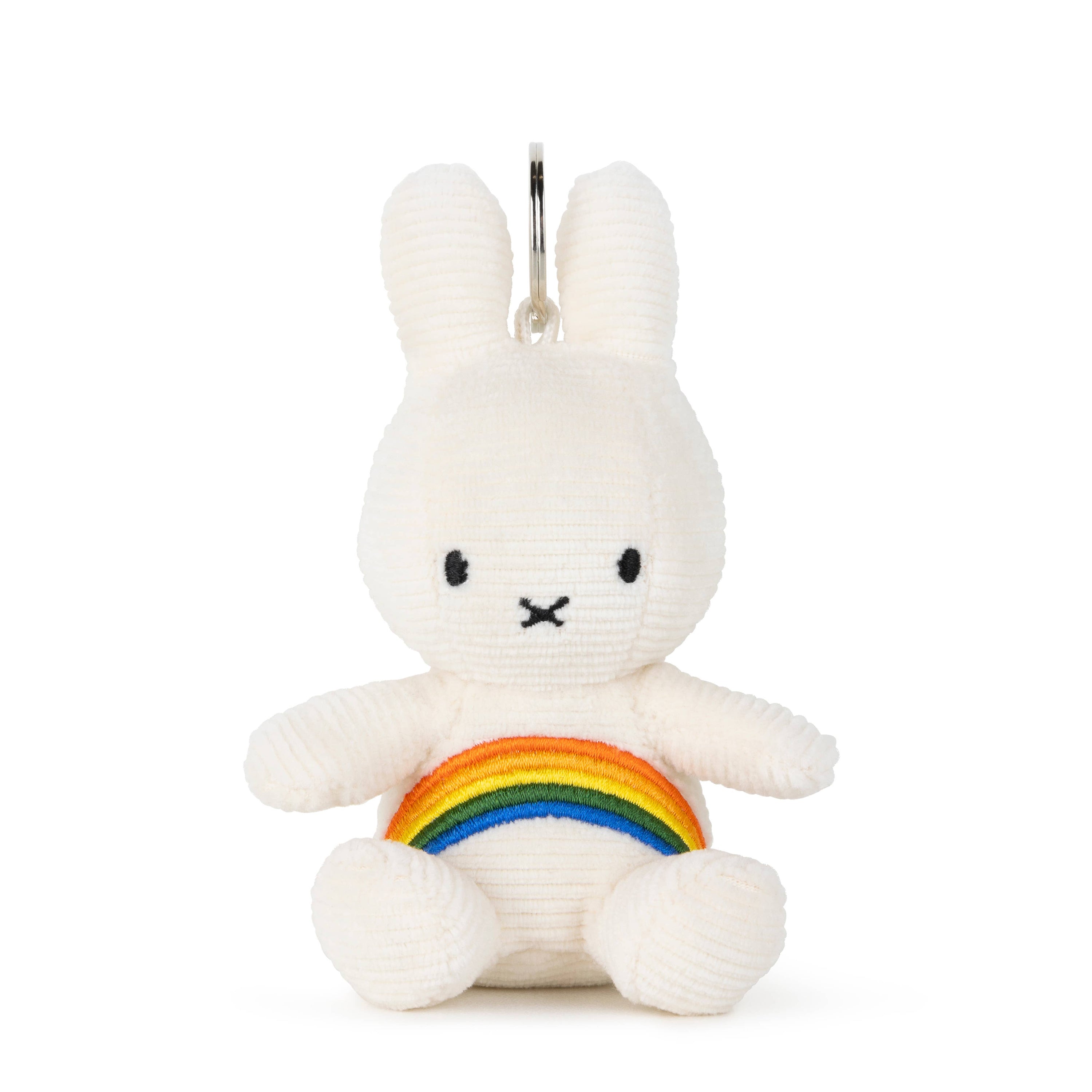 Miffy Corduroy Rainbow Keyring