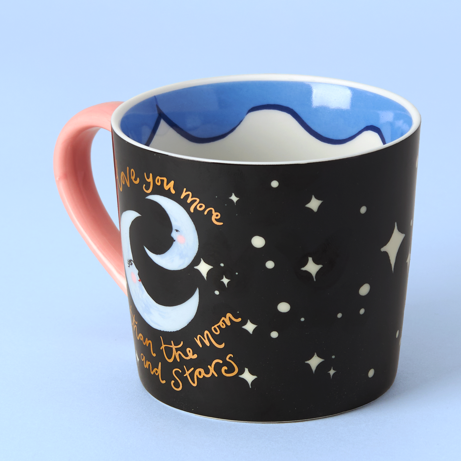 Eleanor Bowmer Mug - I Love You More Than the Moon and Stars
