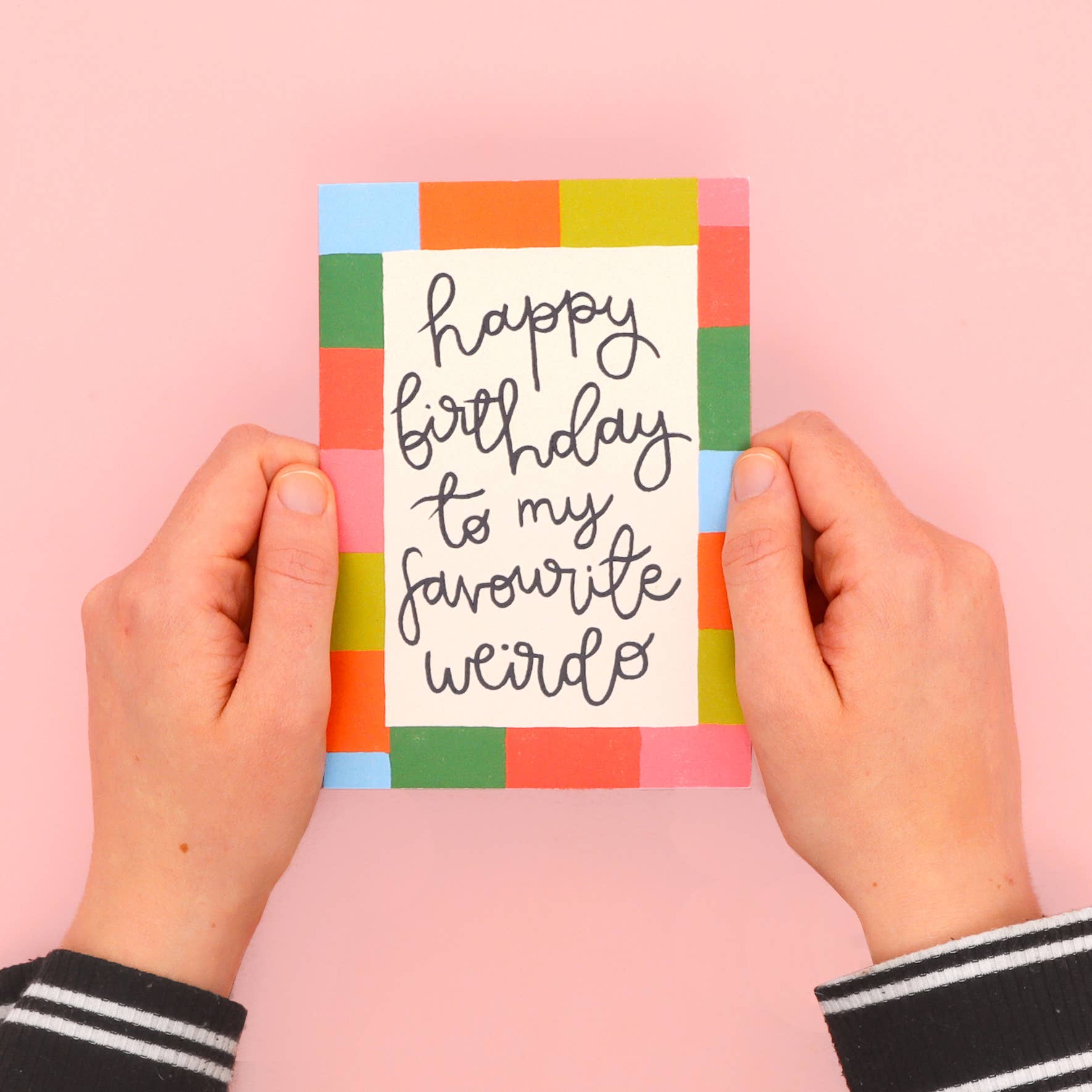 'my favourite weirdo' - Greeting card