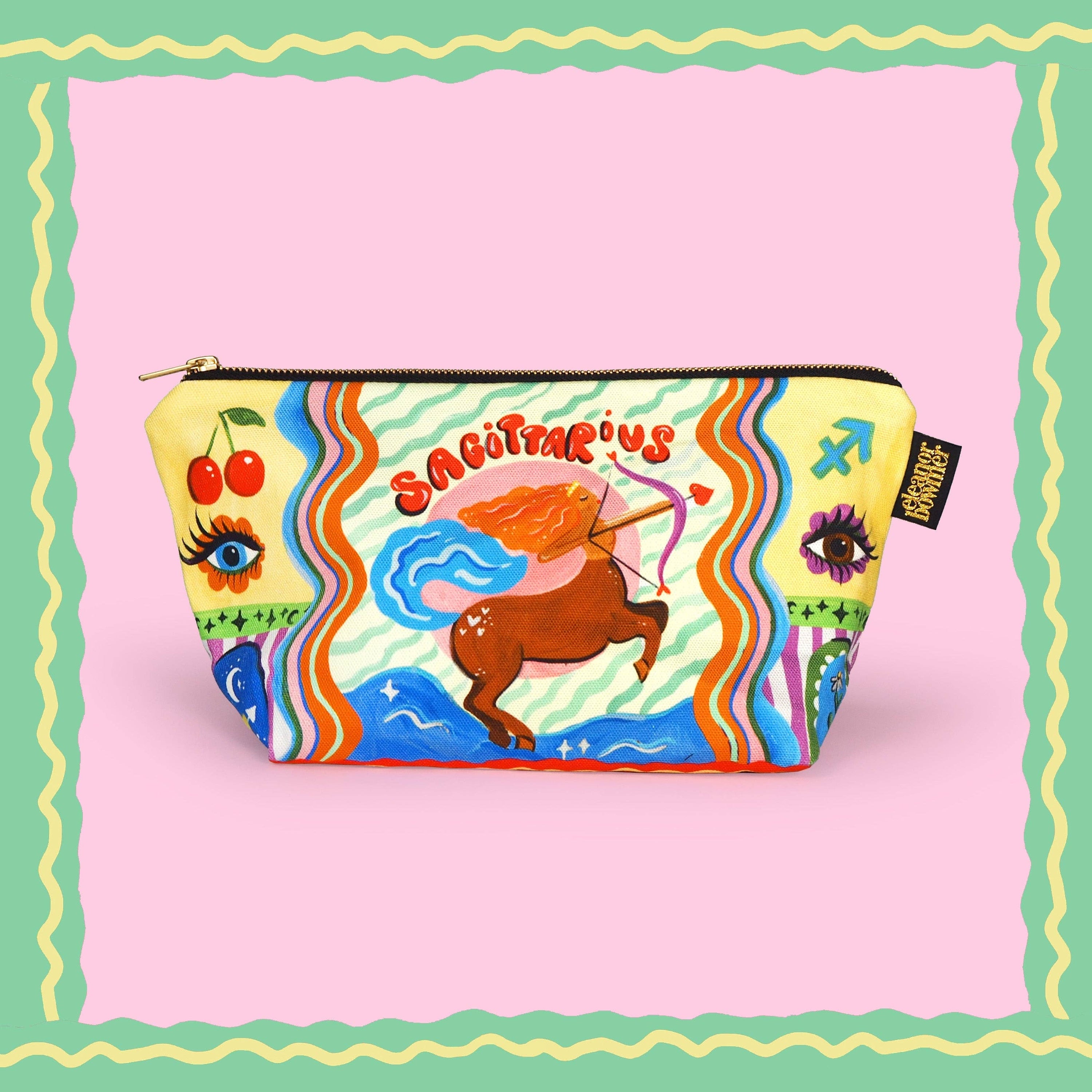 Eleanor Bowmer Zodiac Zip Bag - Sagittarius