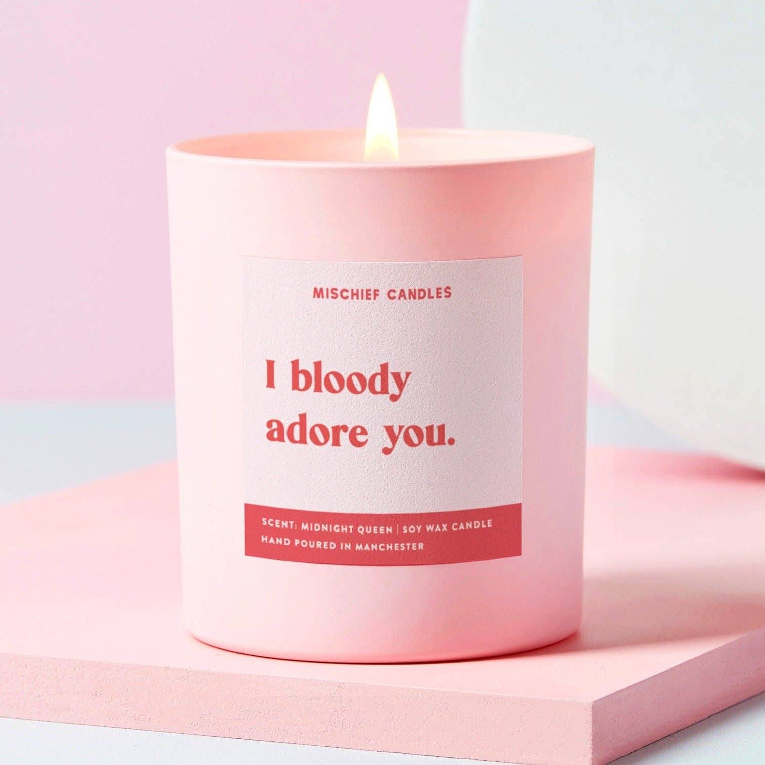 'I Bloody Adore You' Scented Soy Wax Candle