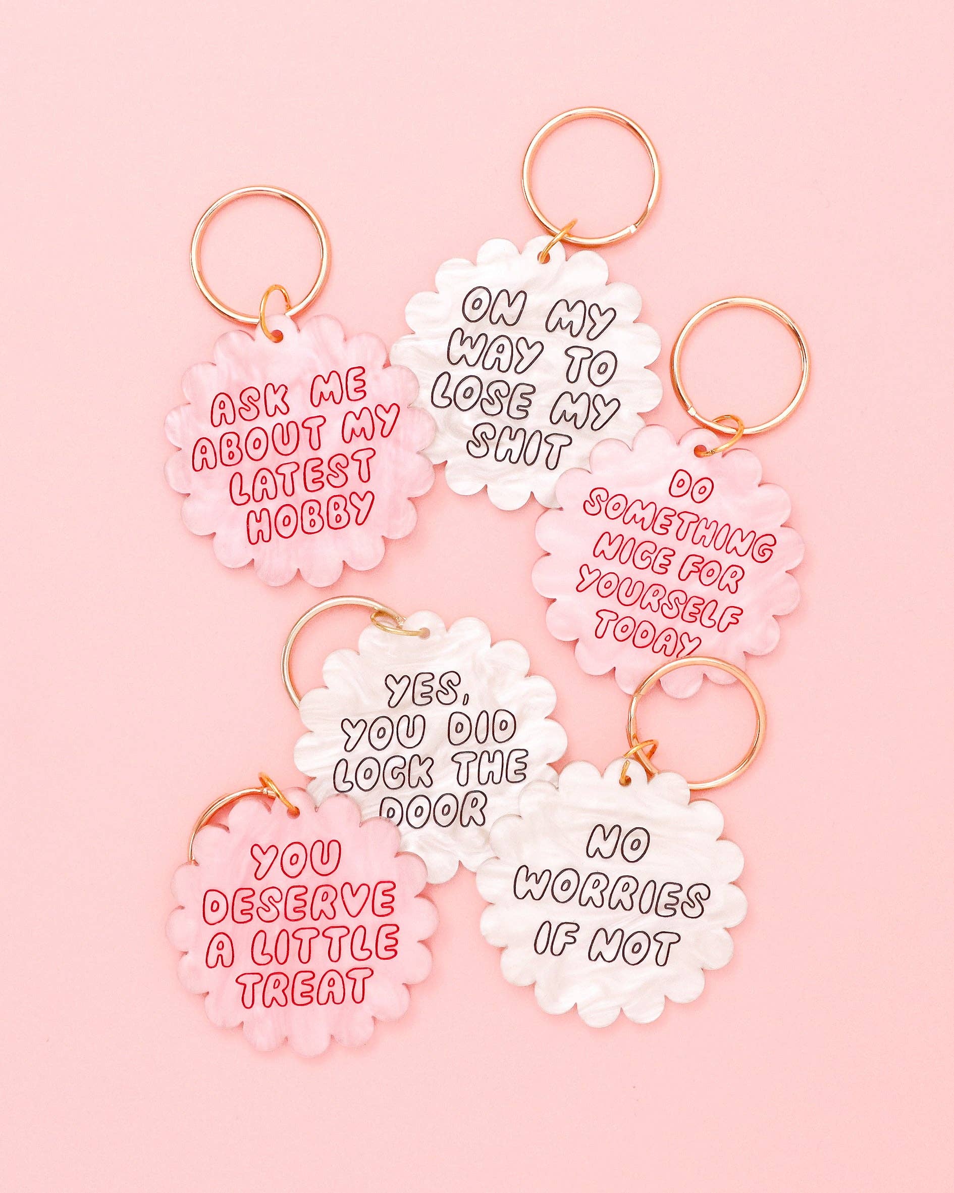 'On my way to lose my sh*t' Keytag