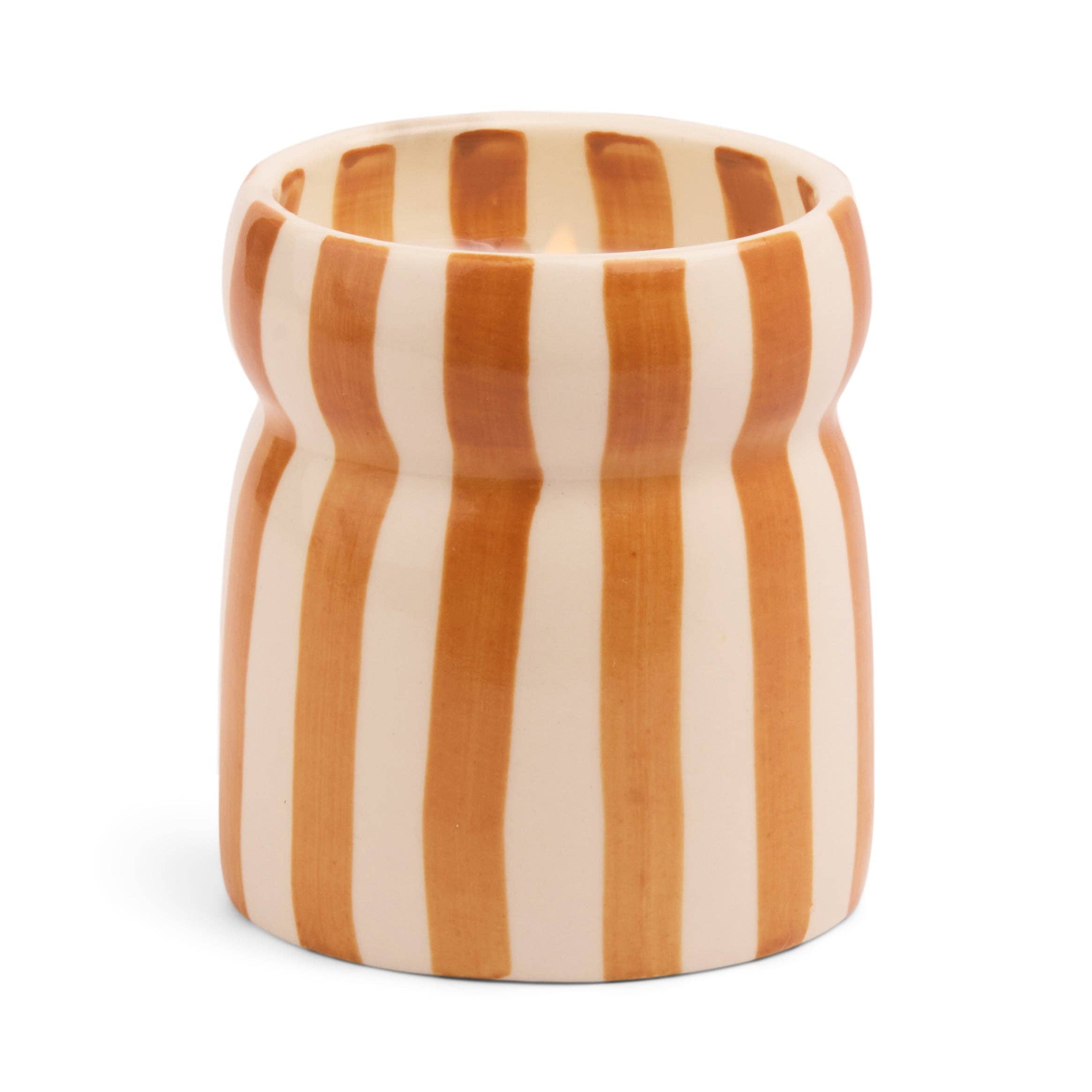 Cabana Rust Ceramic Candle - Sienna Sunset