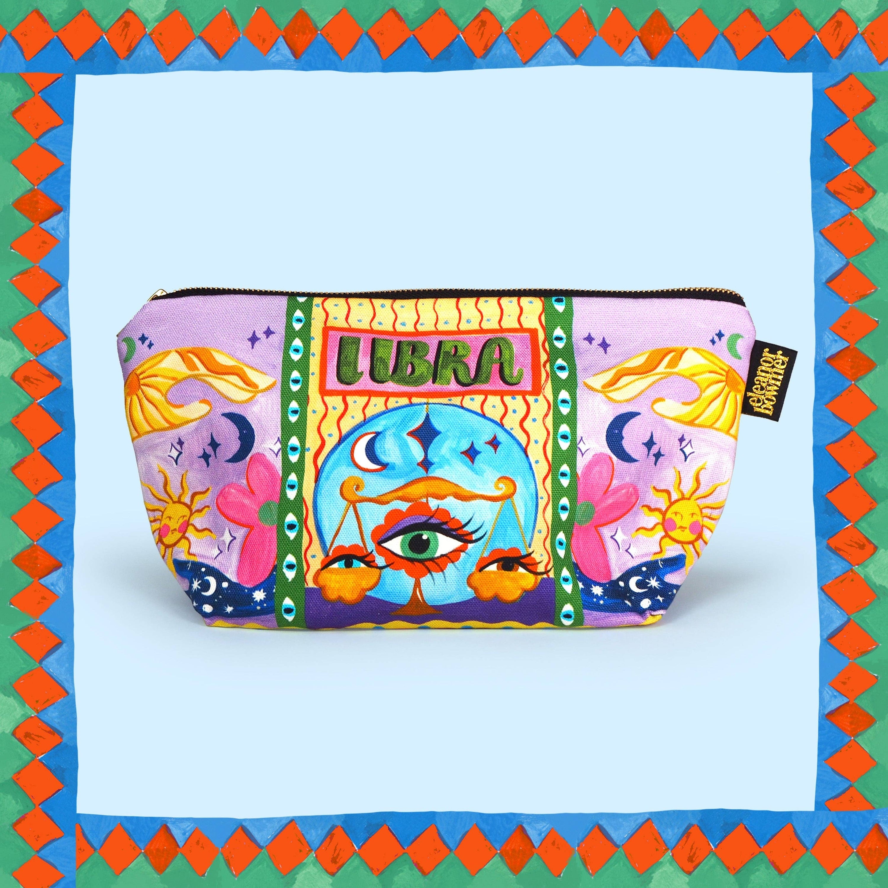 Eleanor Bowmer Zodiac Zip Bag - Libra