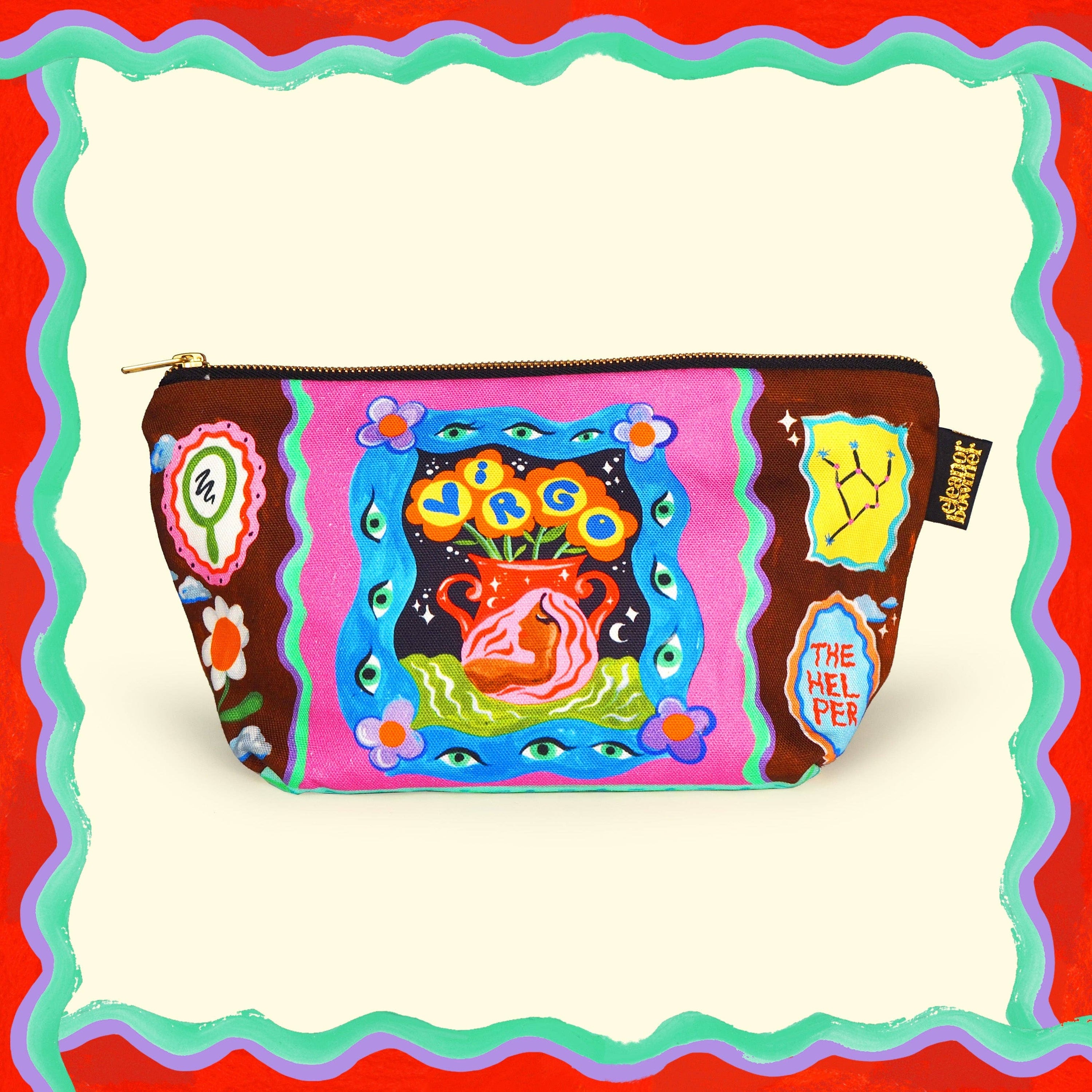 Eleanor Bowmer Zodiac Zip Bag - Virgo