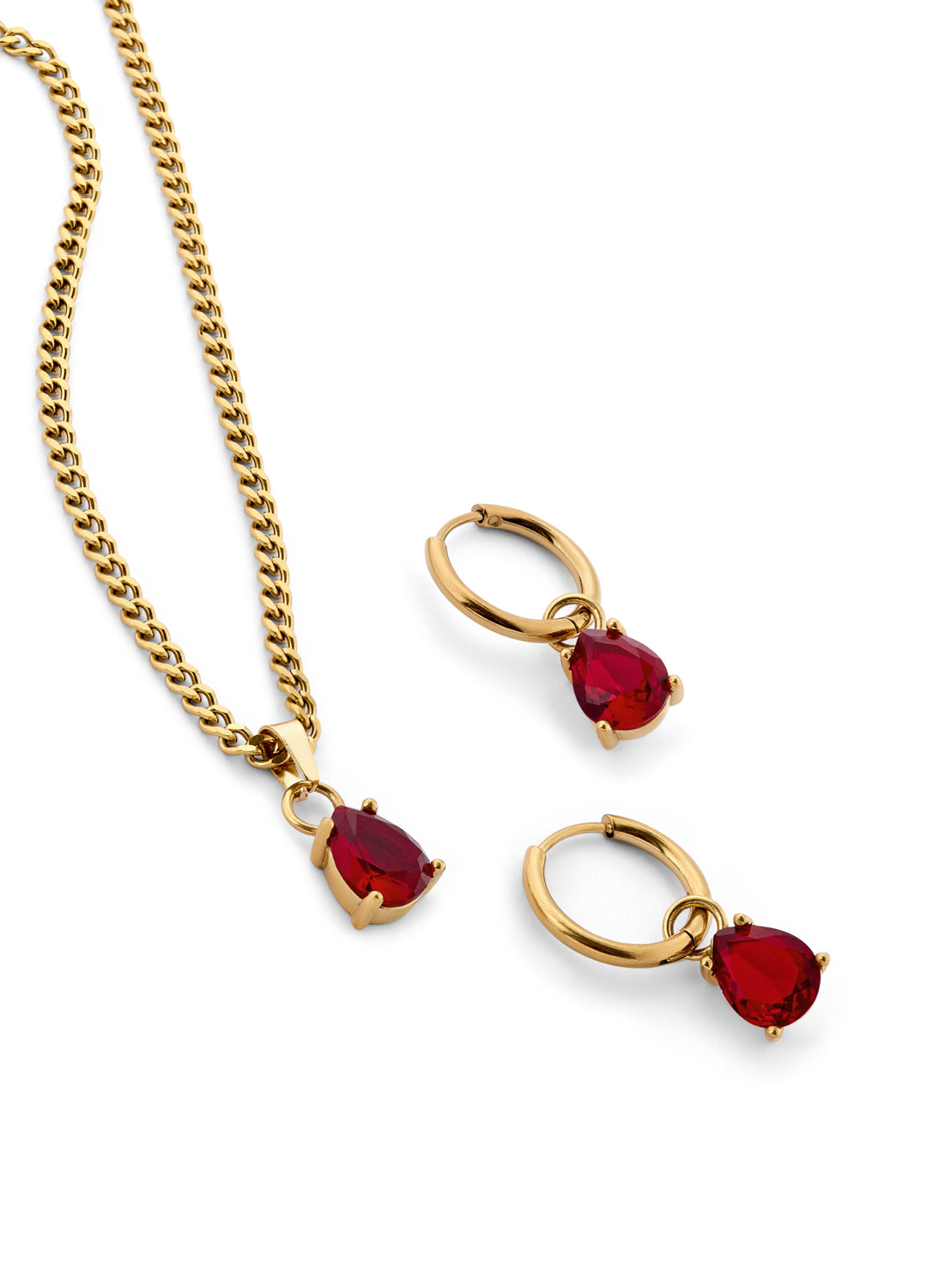 July - Deep Ruby Red