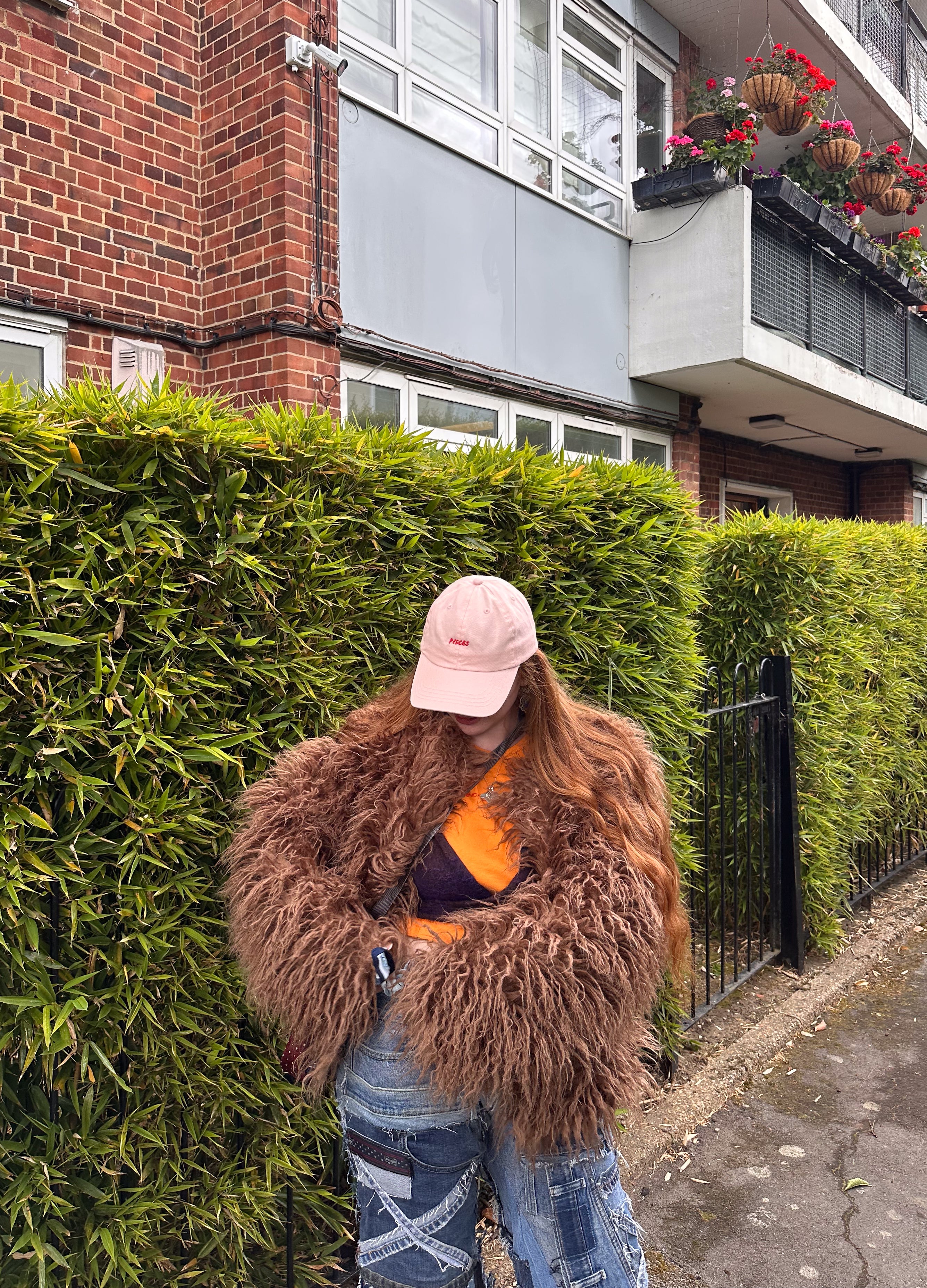 Good Fluff Faux Mongolian Jacket - Camel
