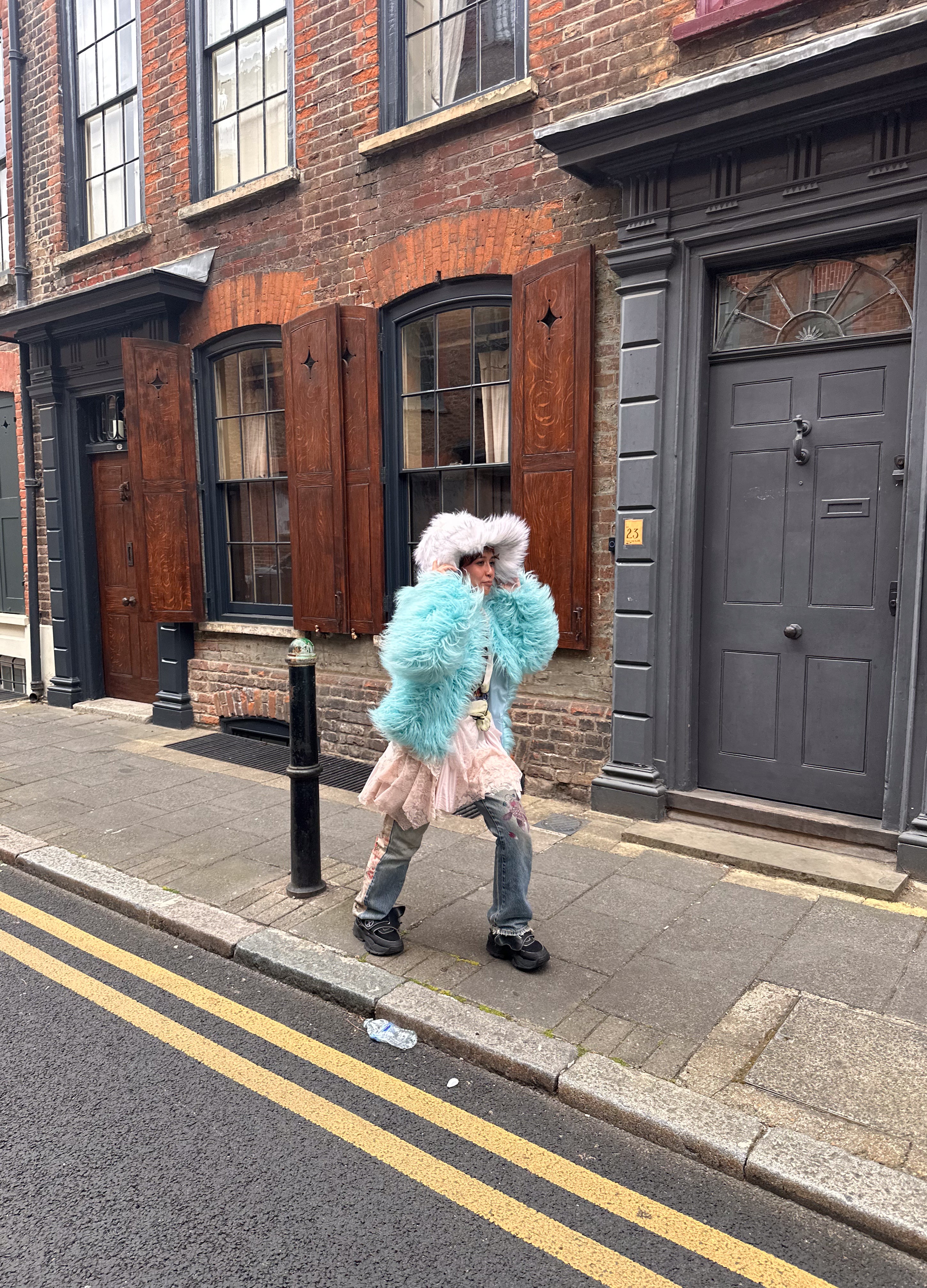 Good Fluff Faux Mongolian Jacket - Mint
