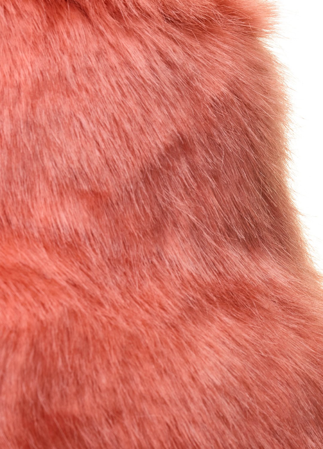Good Fluff Faux Fur Long Fluffy Bucket Hat - Blush