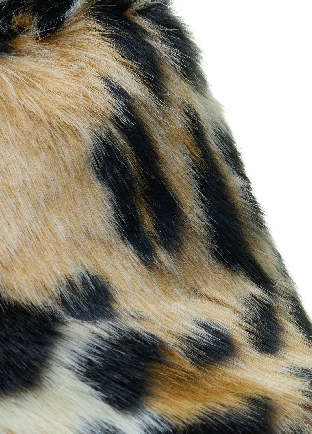 Good Fluff Faux Fur Fluffy Bucket Hat - Leopard