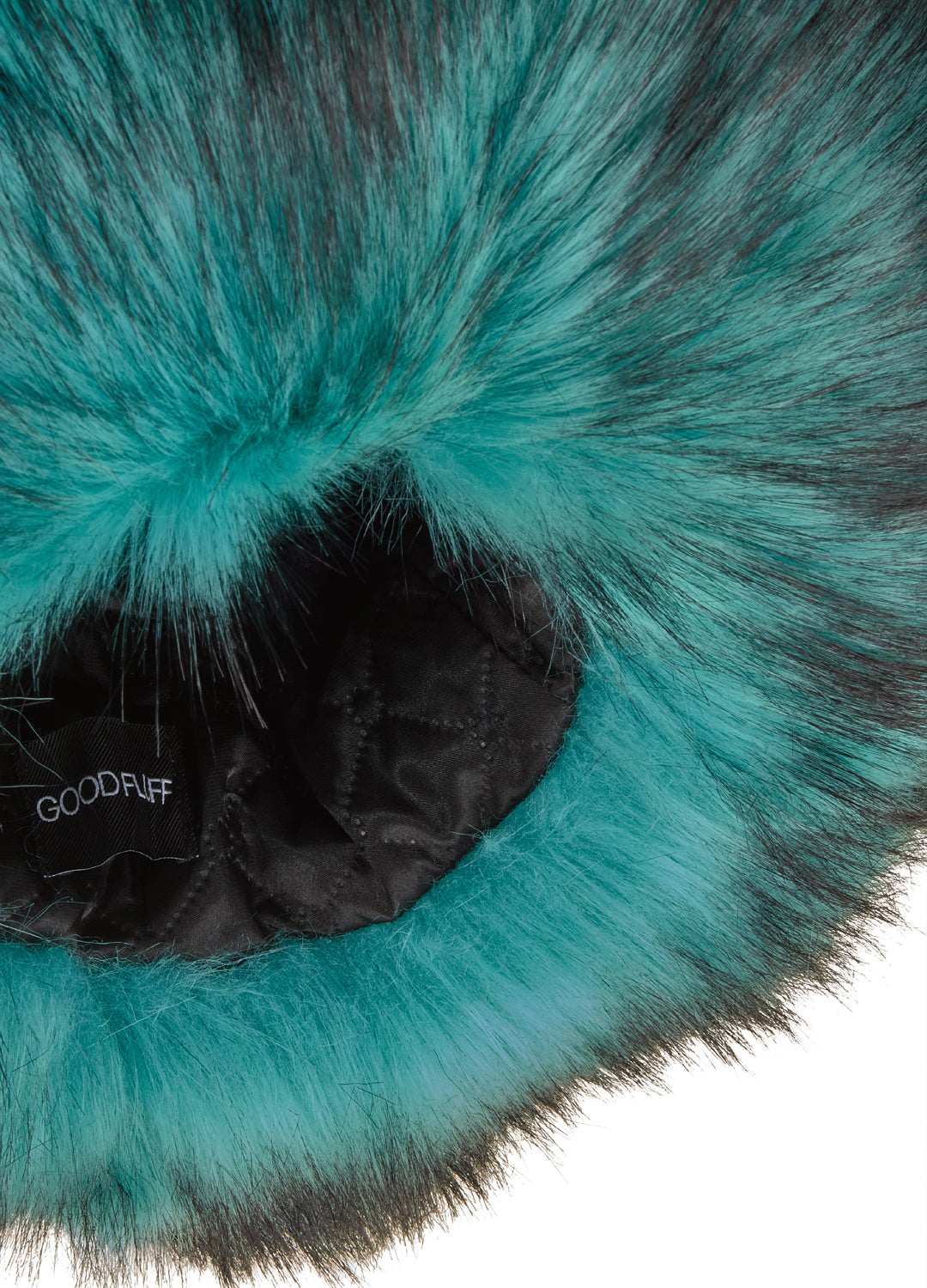 Good Fluff Faux Fur Extreme Fluffy Bucket Hat - Teal