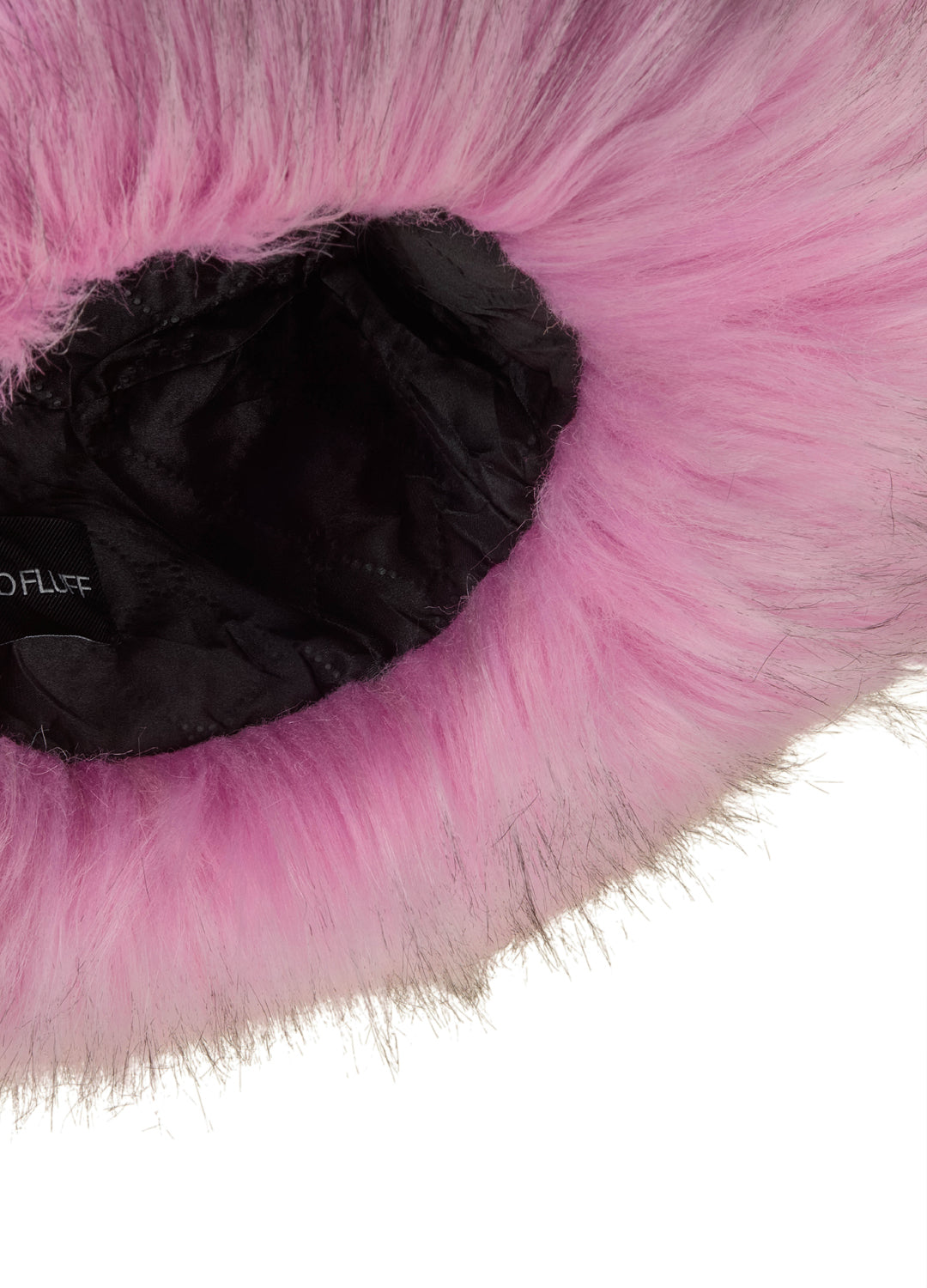 Good Fluff Faux Fur Extreme Fluffy Bucket Hat - Light Pink