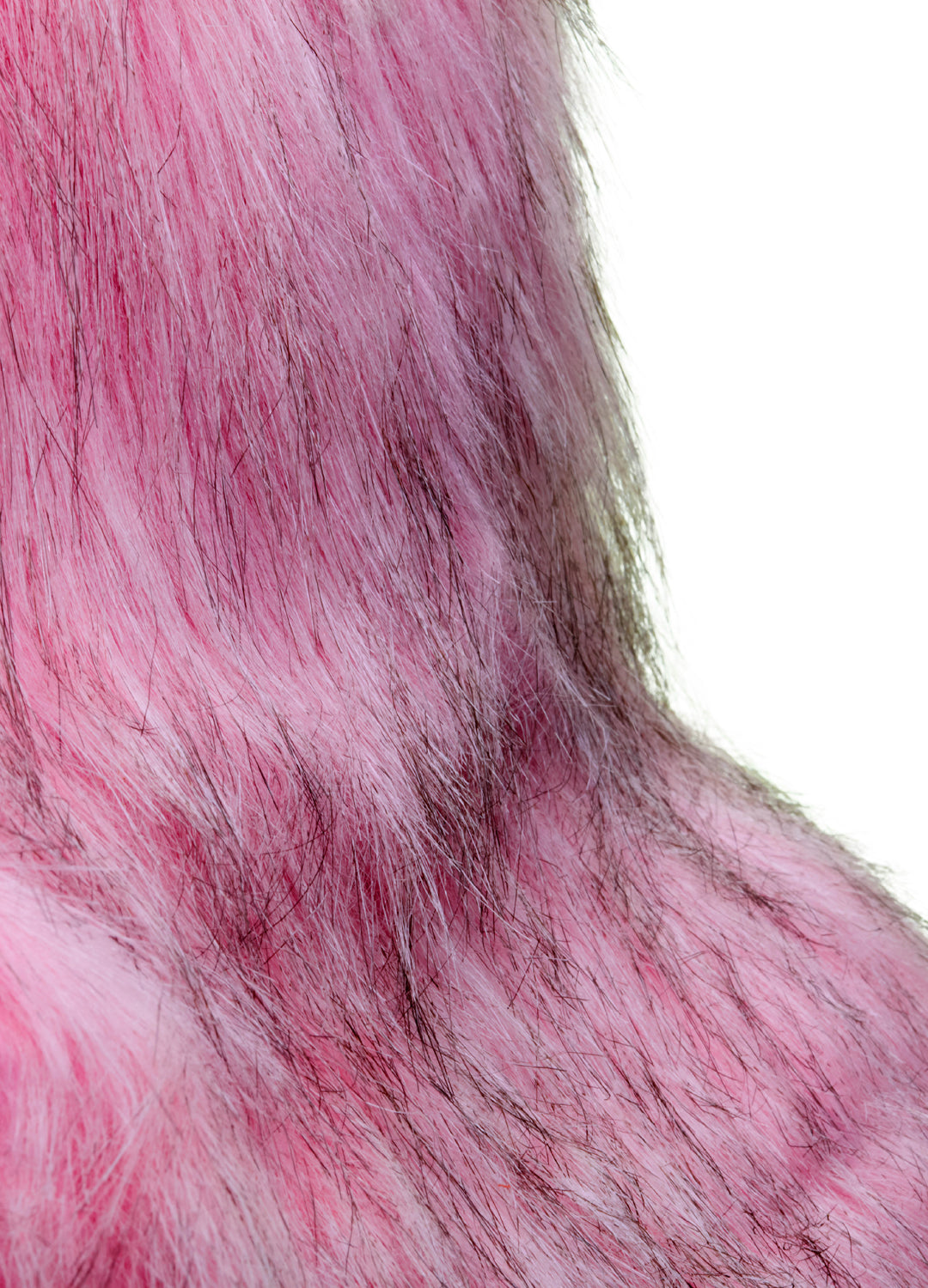 Good Fluff Faux Fur Extreme Fluffy Bucket Hat - Light Pink