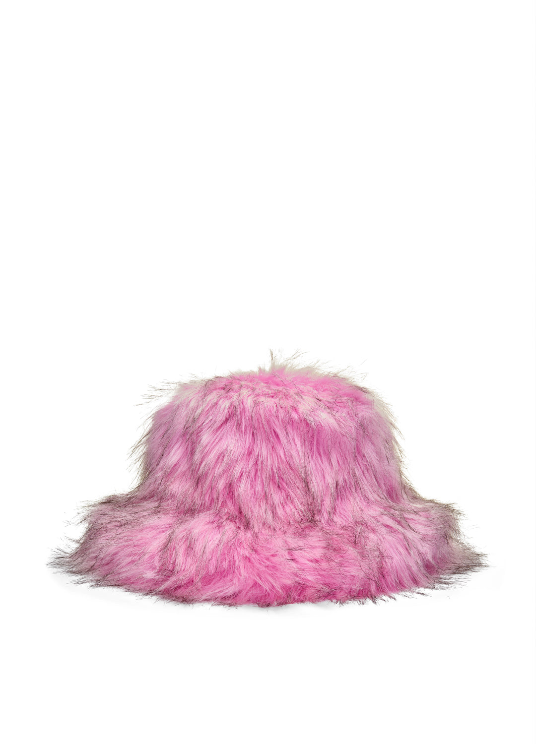 Good Fluff Faux Fur Extreme Fluffy Bucket Hat - Light Pink