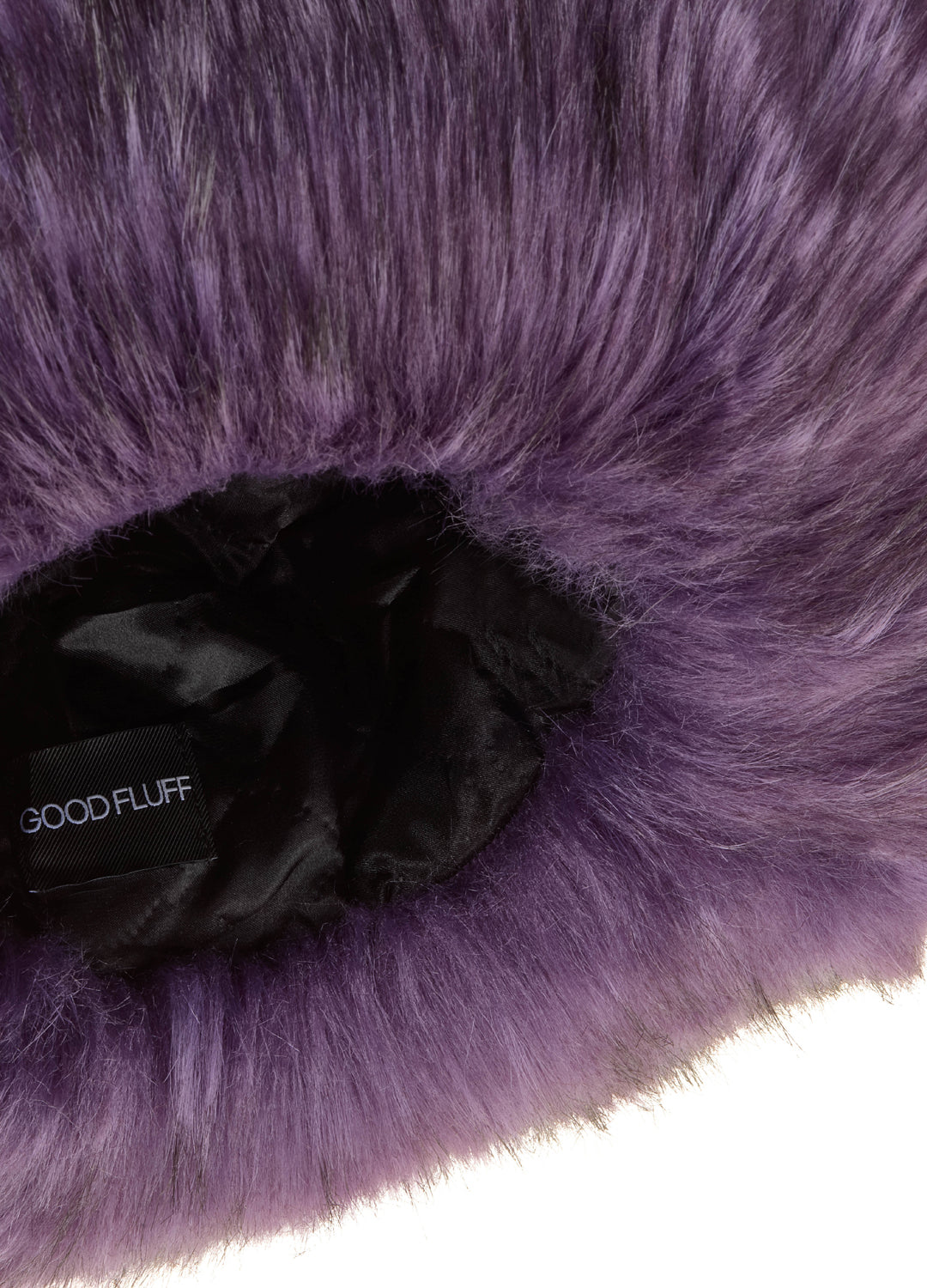 Good Fluff Faux Fur Extreme Fluffy Bucket Hat - Purple