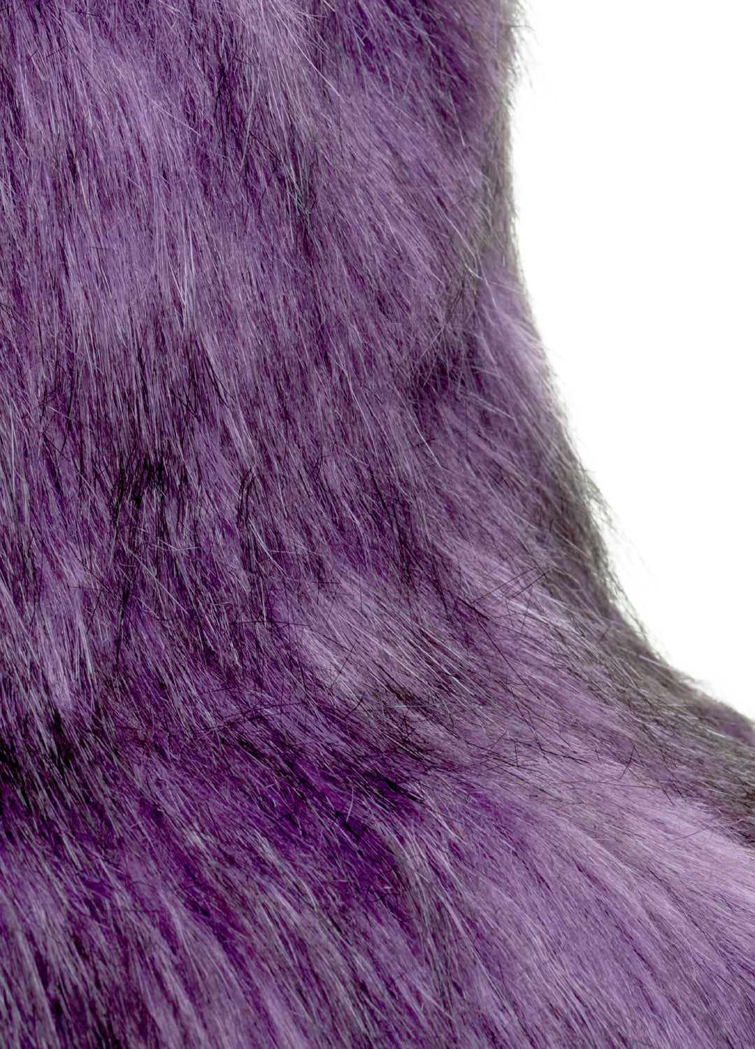 Good Fluff Faux Fur Extreme Fluffy Bucket Hat - Purple